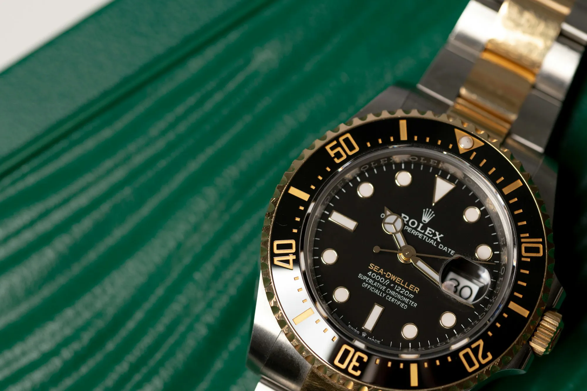 Rolex Sea-Dweller 126603 43mm Yellow gold and Stainless steel Black 8