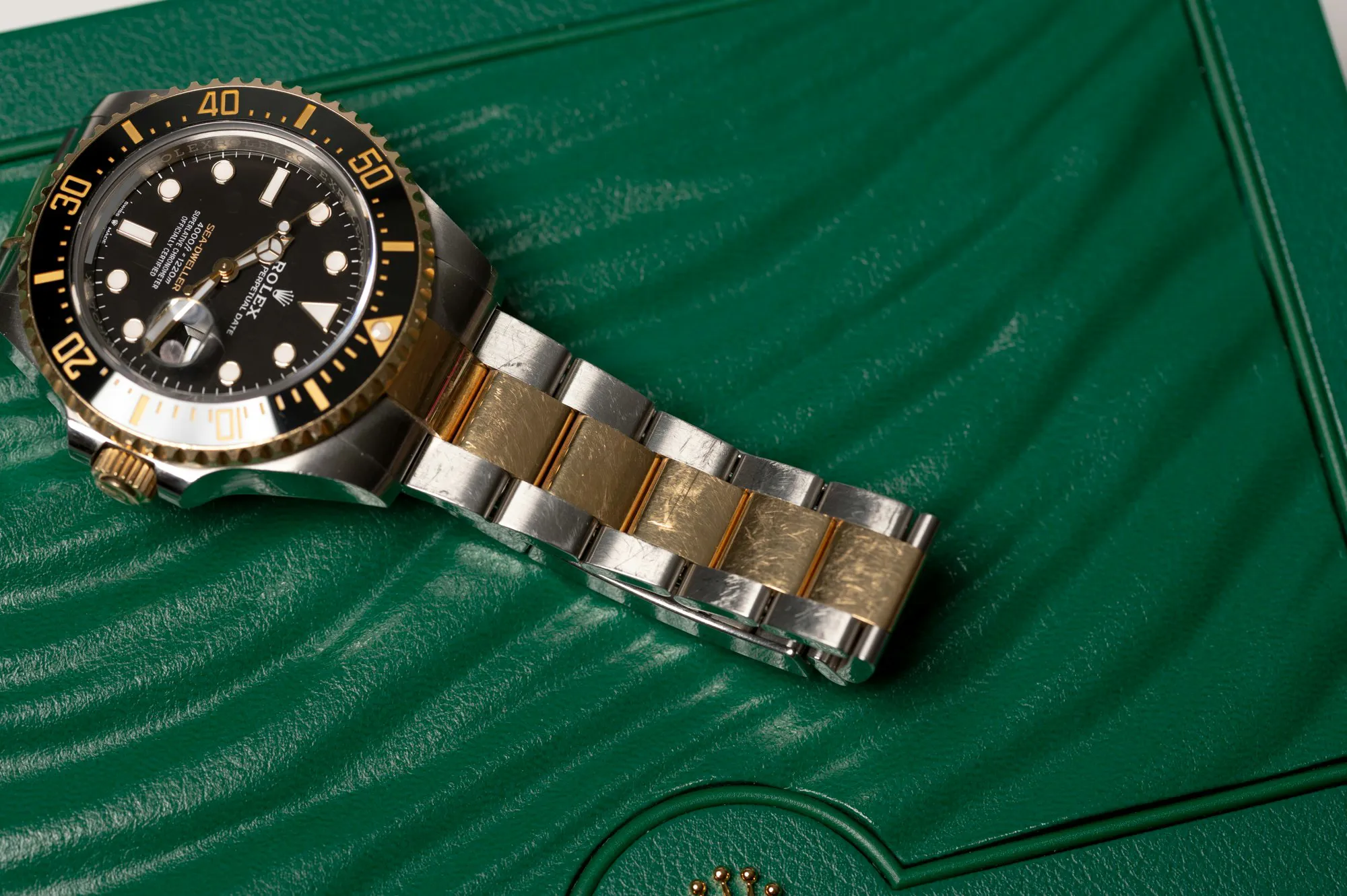 Rolex Sea-Dweller 126603 43mm Yellow gold and Stainless steel Black 10