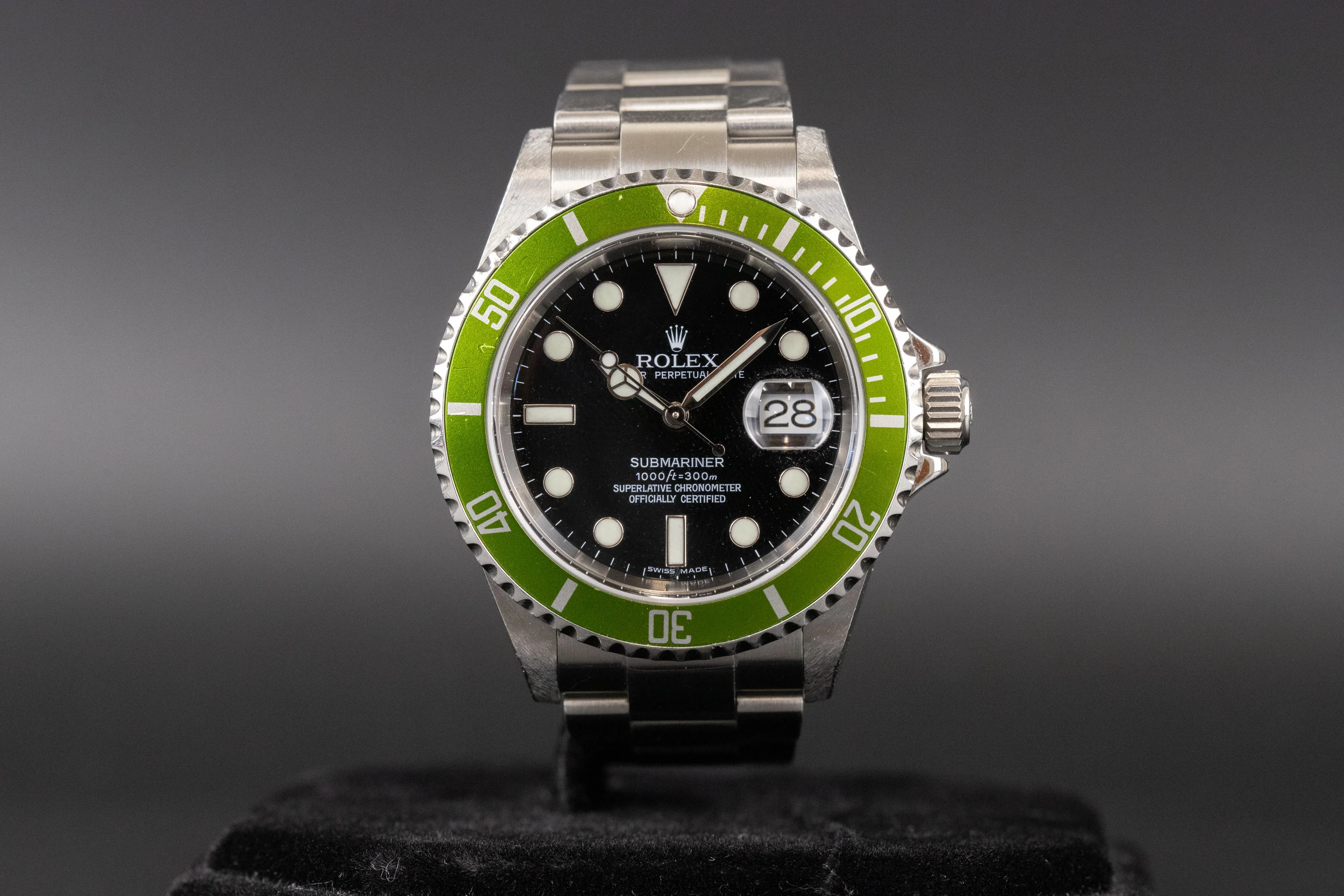 Rolex Submariner 16610 40mm Stainless steel Black