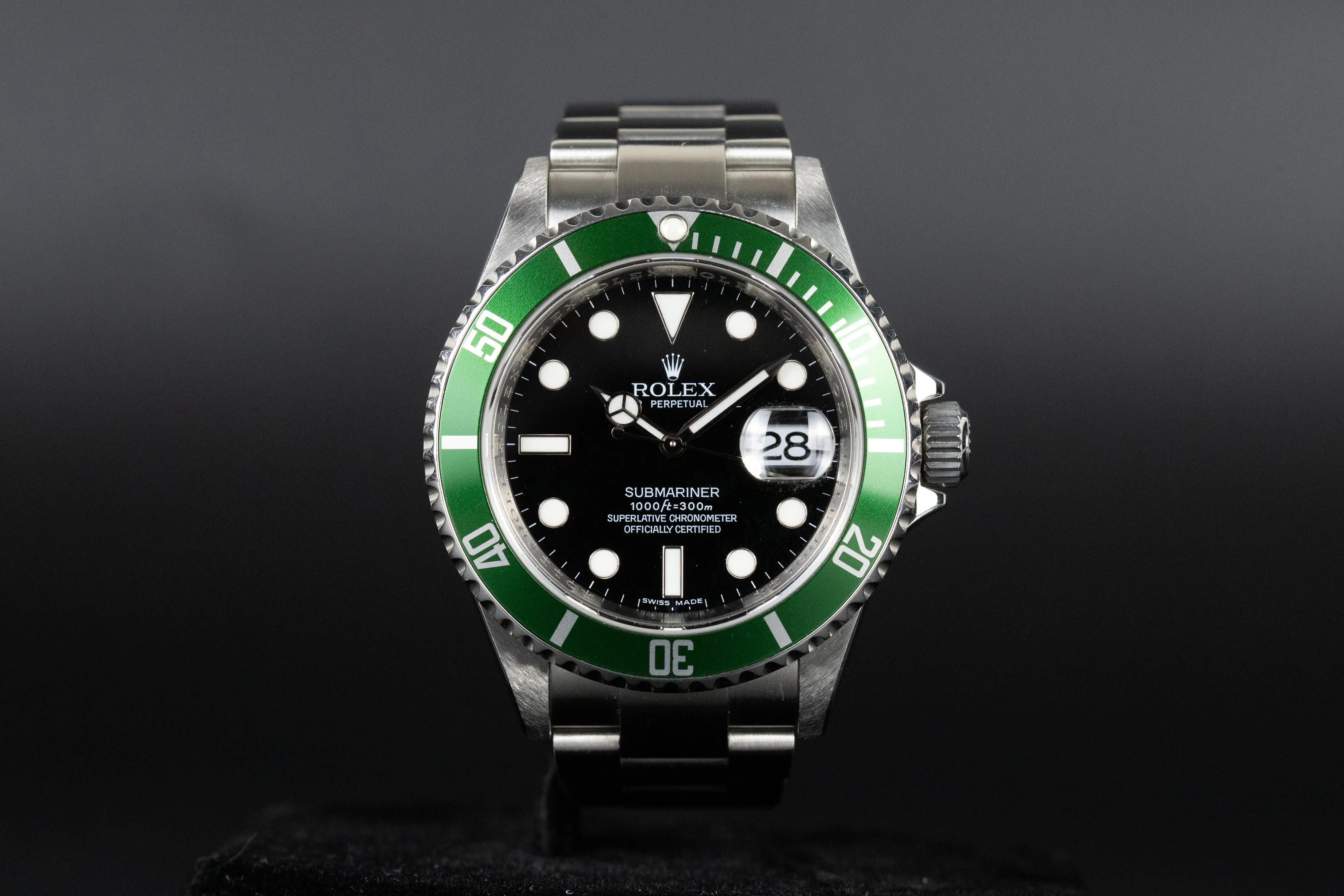 Rolex Submariner 16610 40mm Stainless steel Black