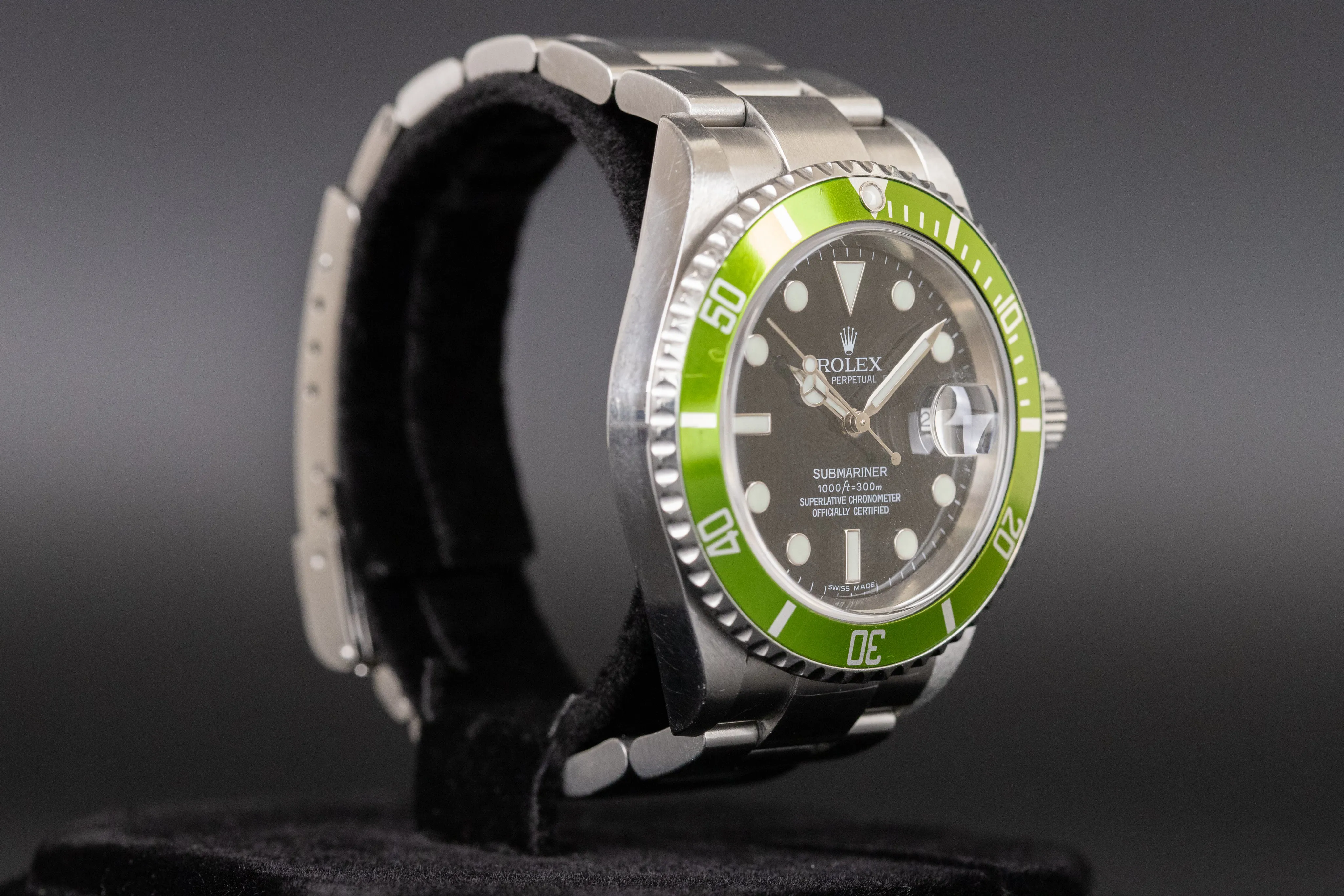 Rolex Submariner 16610LV 40mm Stainless steel Black 2