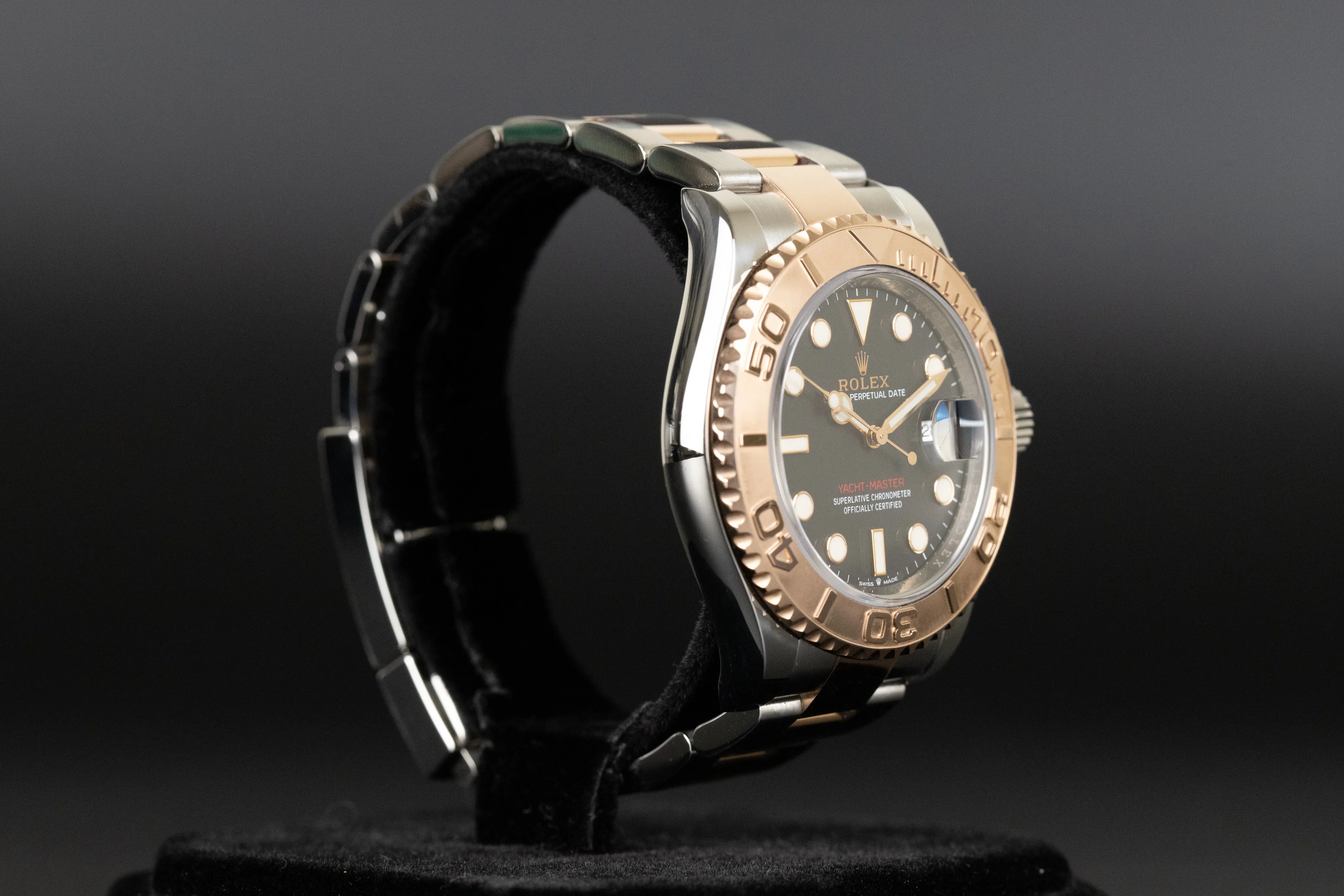 Rolex Yacht-Master 40 126621 40mm Rose gold and Stainless steel Black 2