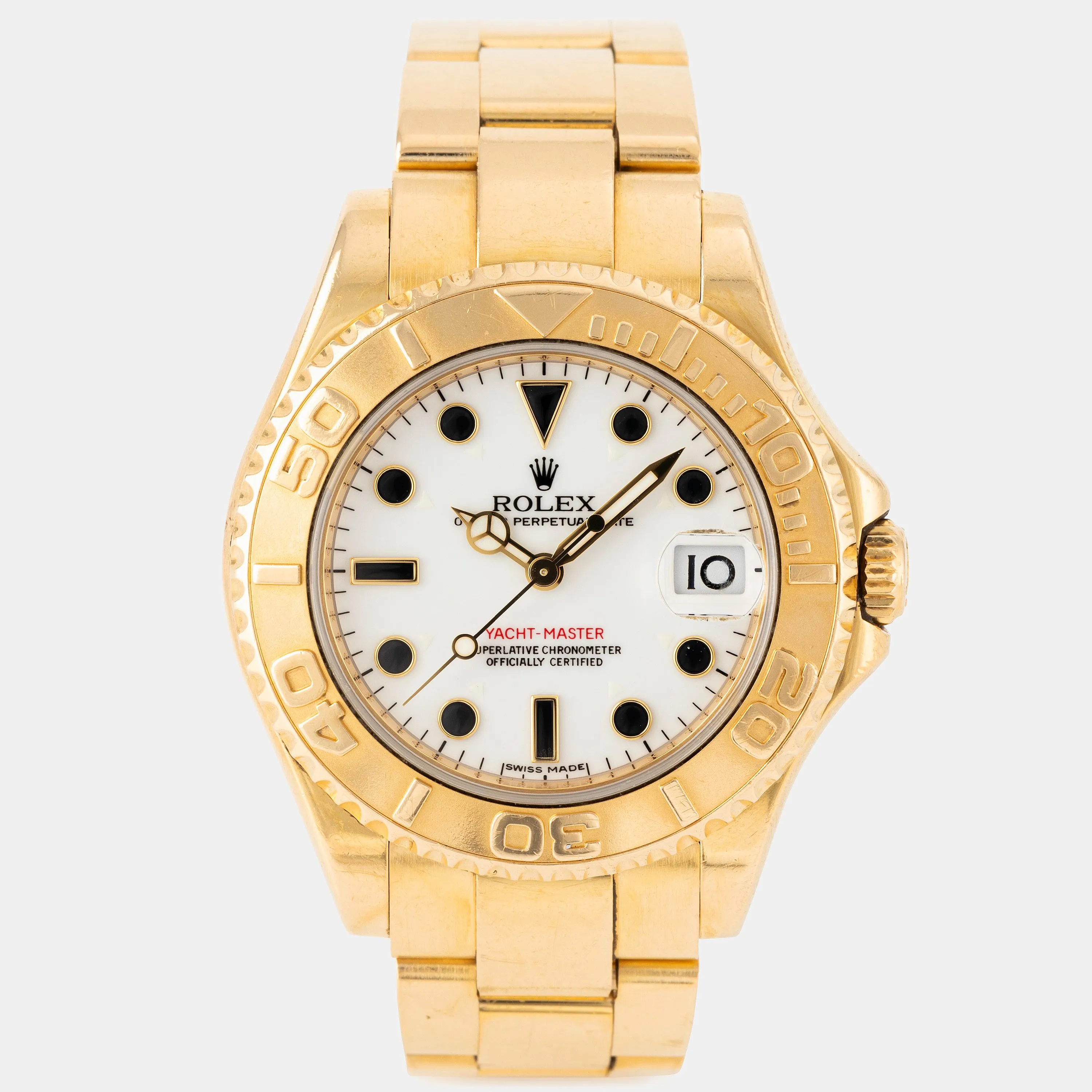 Rolex Yacht-Master 168628 35mm Yellow gold