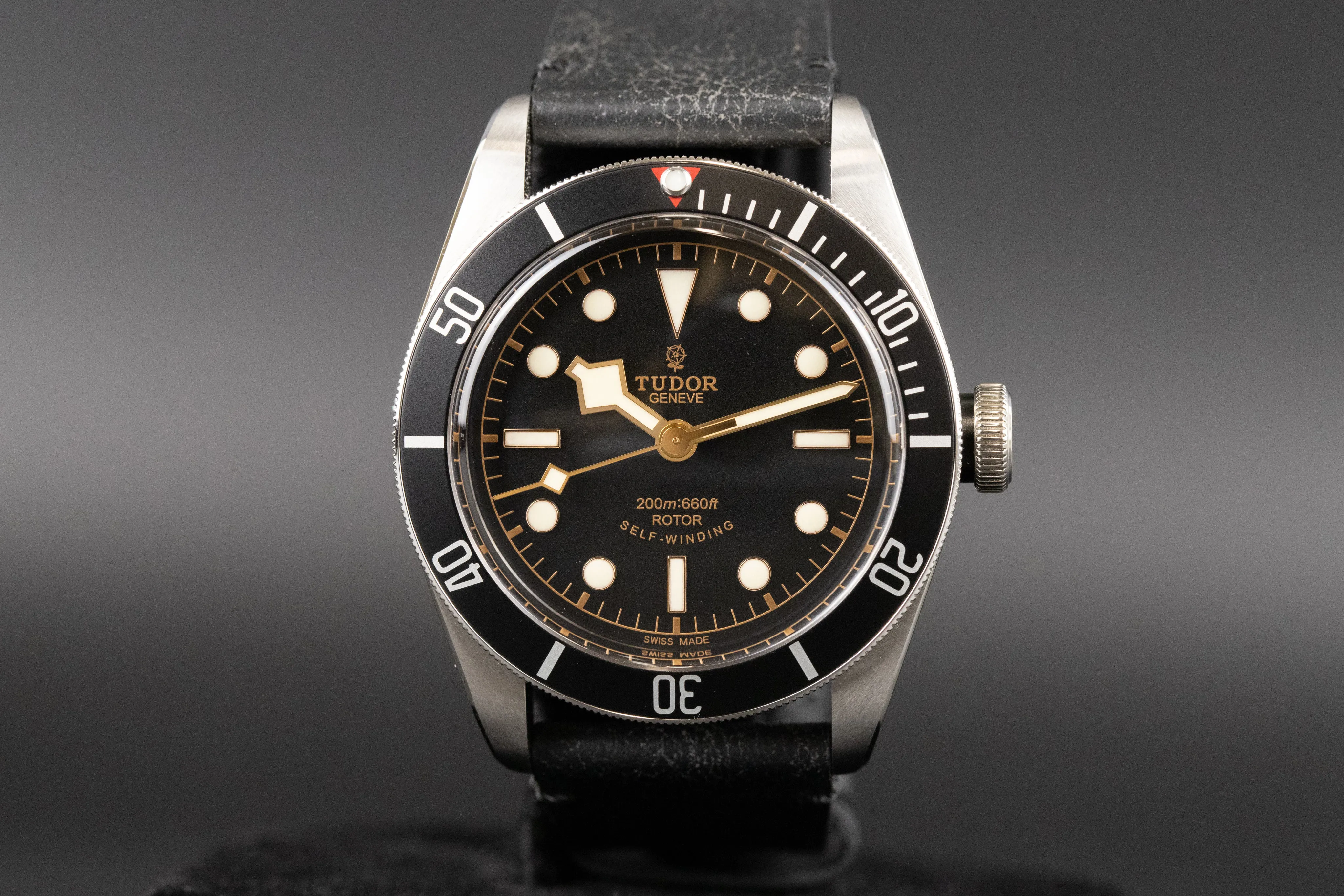 Tudor Black Bay 79220N 41mm Stainless steel Black Index Pink