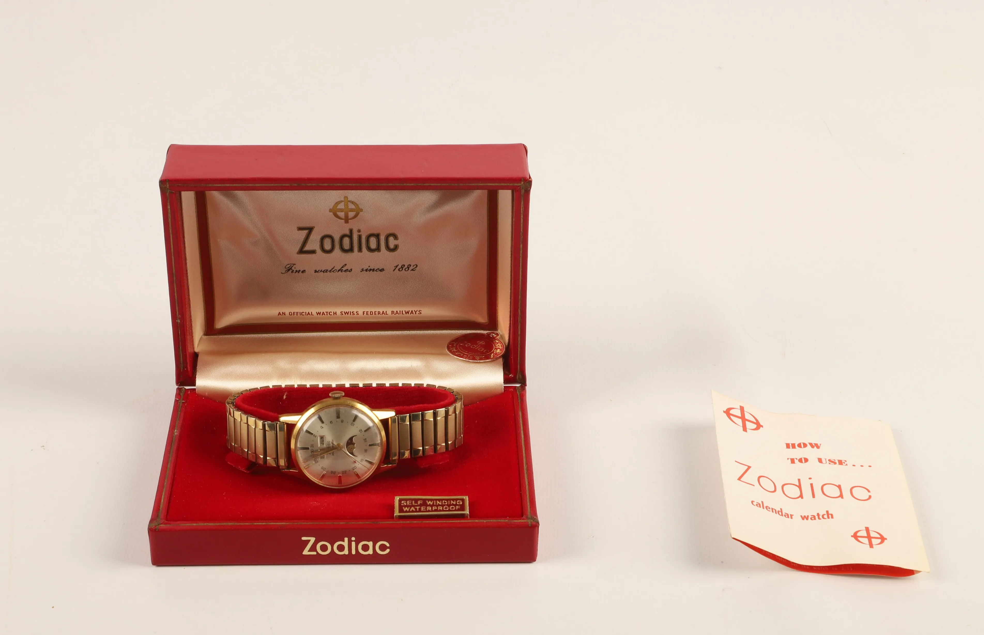 Zodiac 34mm Yellow gold