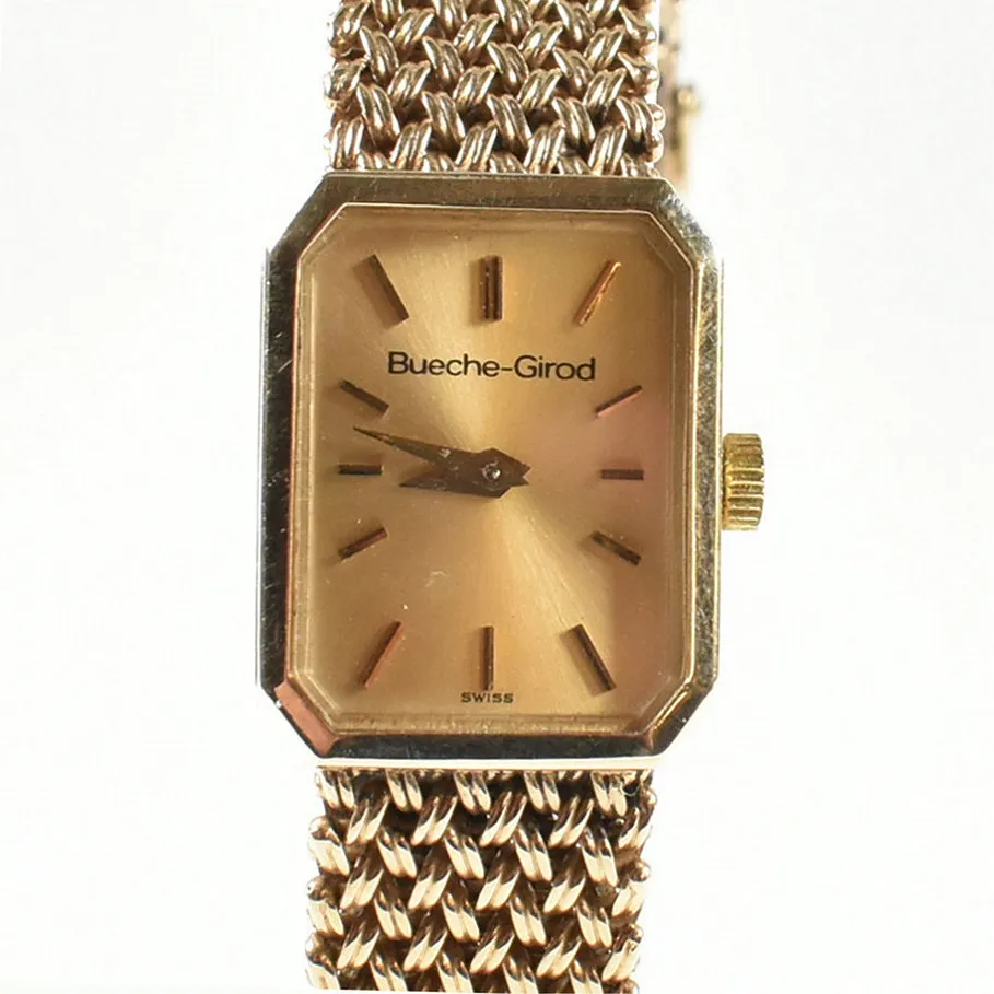 Bueche-Girod Yellow gold Guilloché