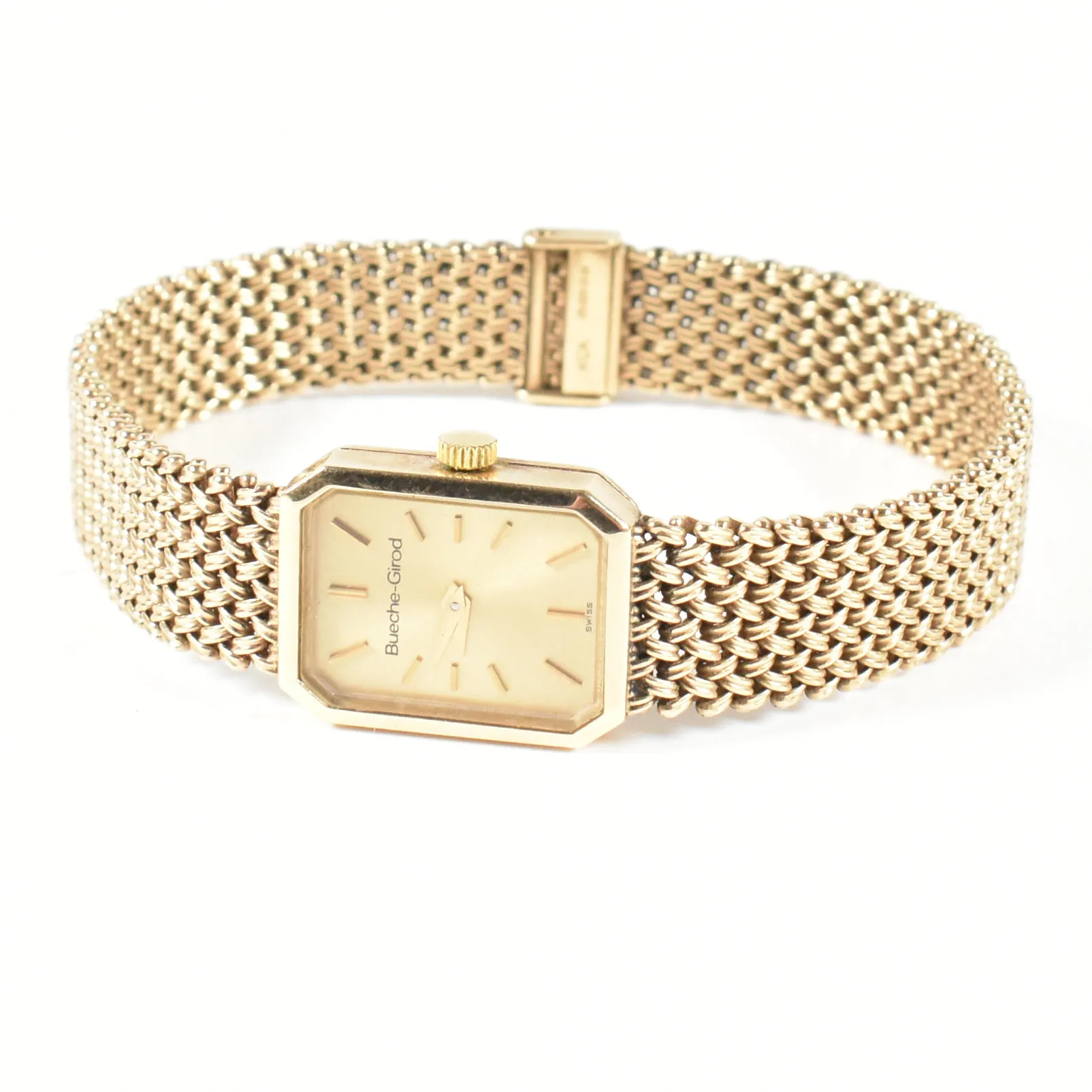 Bueche-Girod Yellow gold Guilloché 6