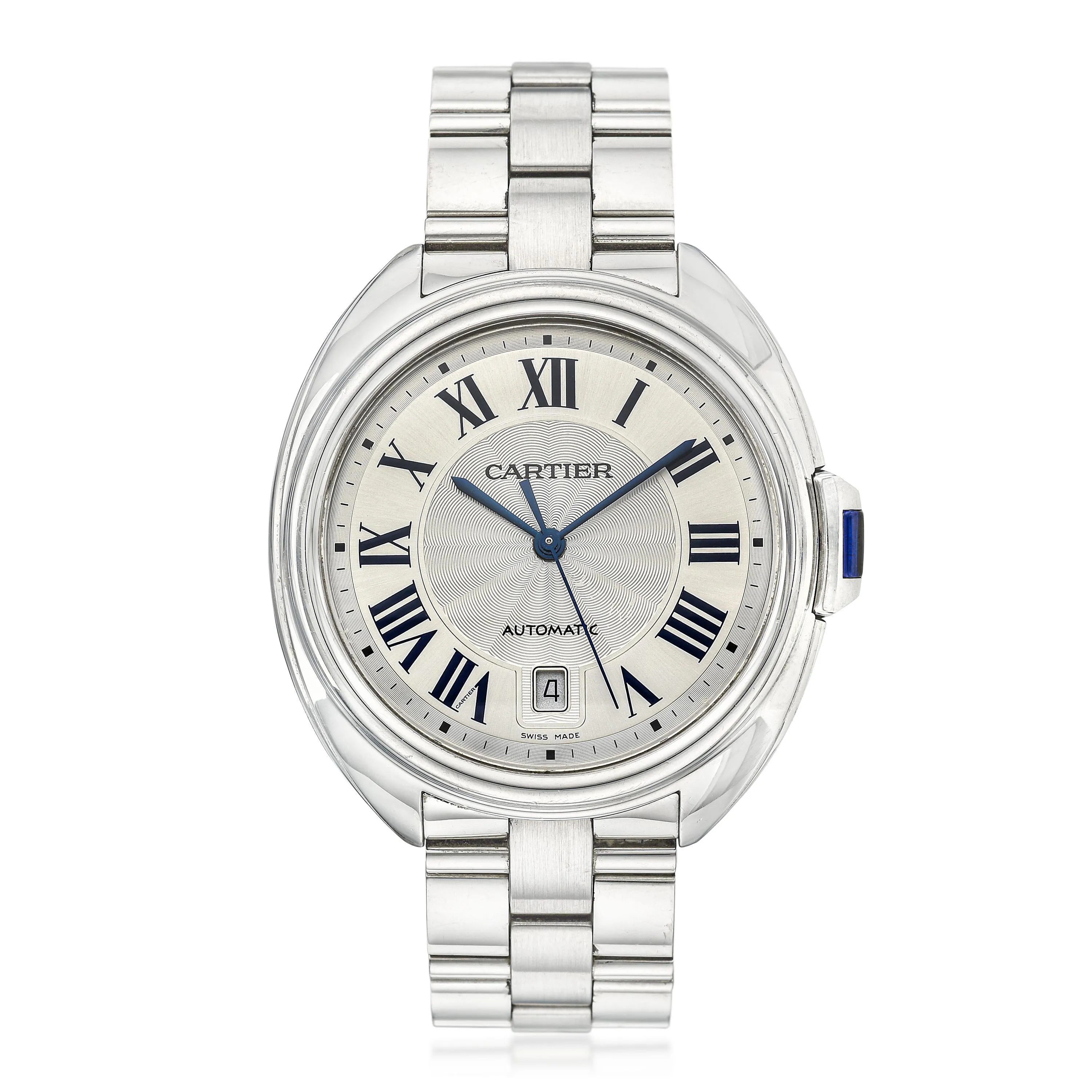 Cartier Clé de Cartier 3850 40mm Stainless steel Silver