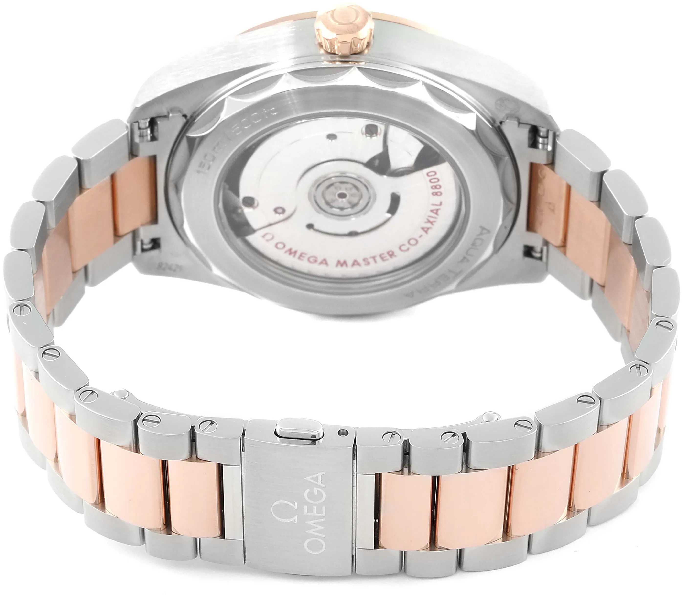 Omega Aqua Terra 220.20.38.20.06.001 38mm Rose gold and Stainless steel and 18k rose gold Gray 6