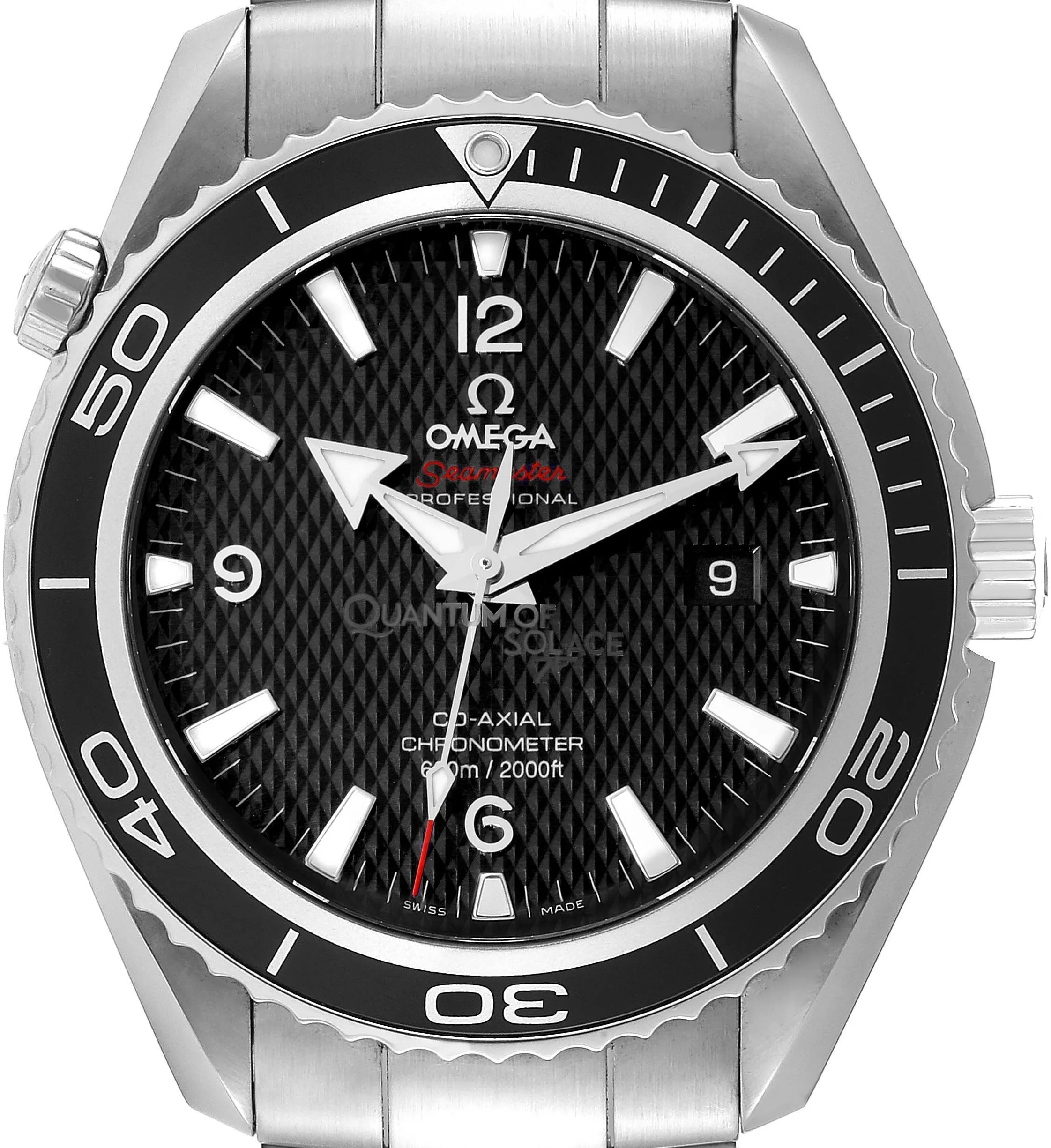 Omega Seamaster Planet Ocean 222.30.46.20.01.001 45.5mm Stainless steel Black textured