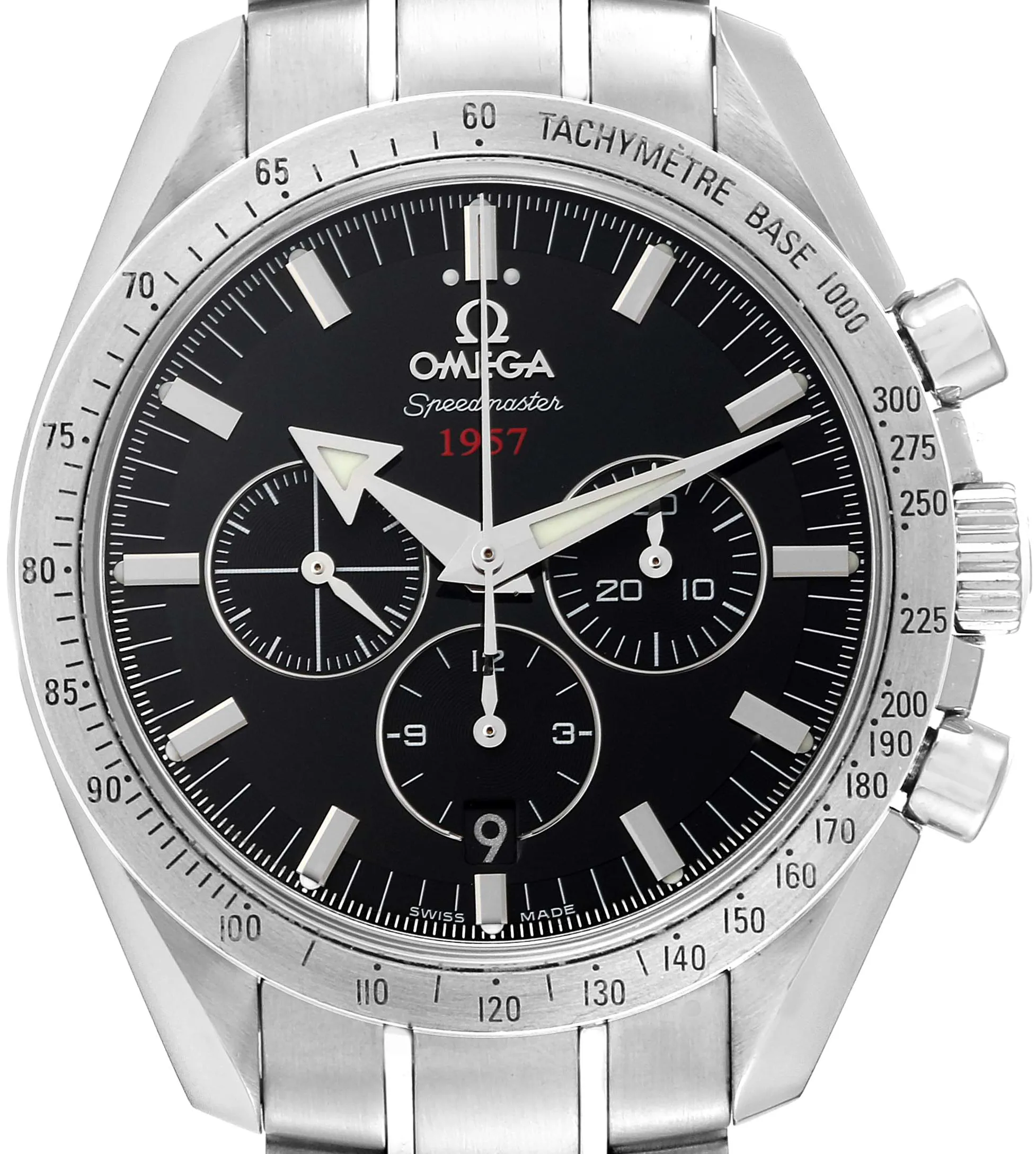 Omega Speedmaster Broad Arrow 321.10.42.50.01.001 42mm Stainless steel Black