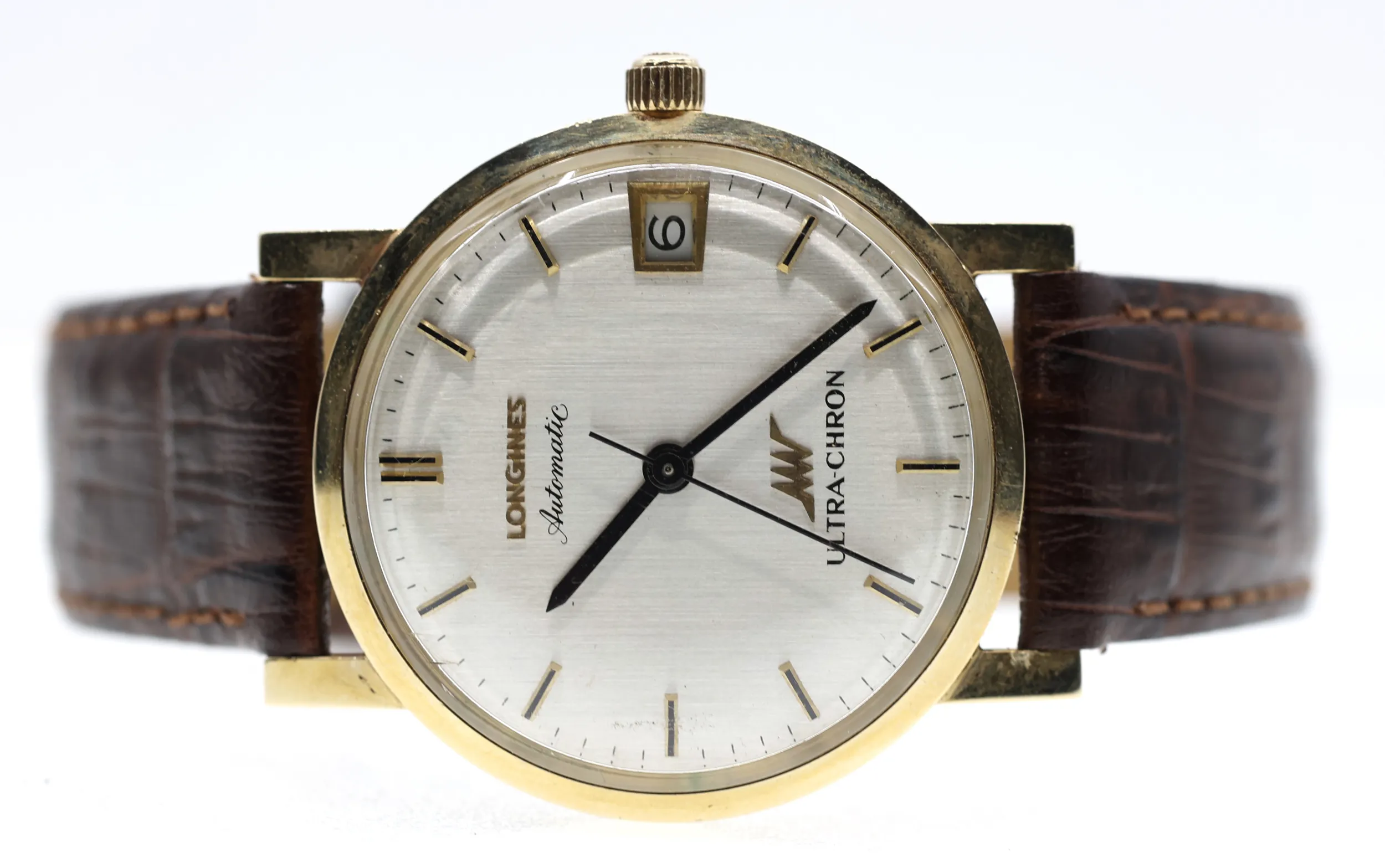 Longines Ultra-Chron 33mm Yellow gold