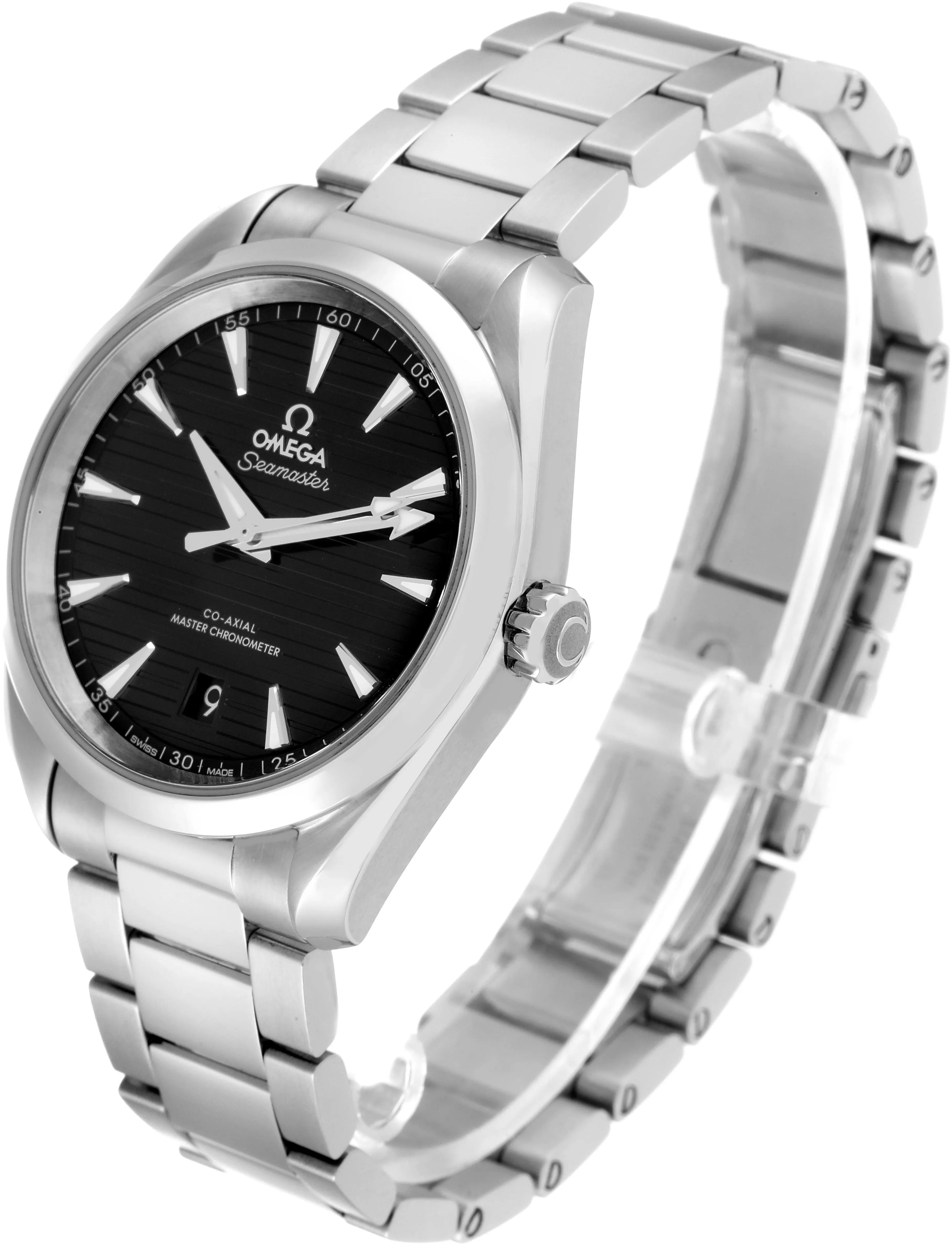 Omega Aqua Terra 220.10.38.20.01.001 38mm Stainless steel Black 3