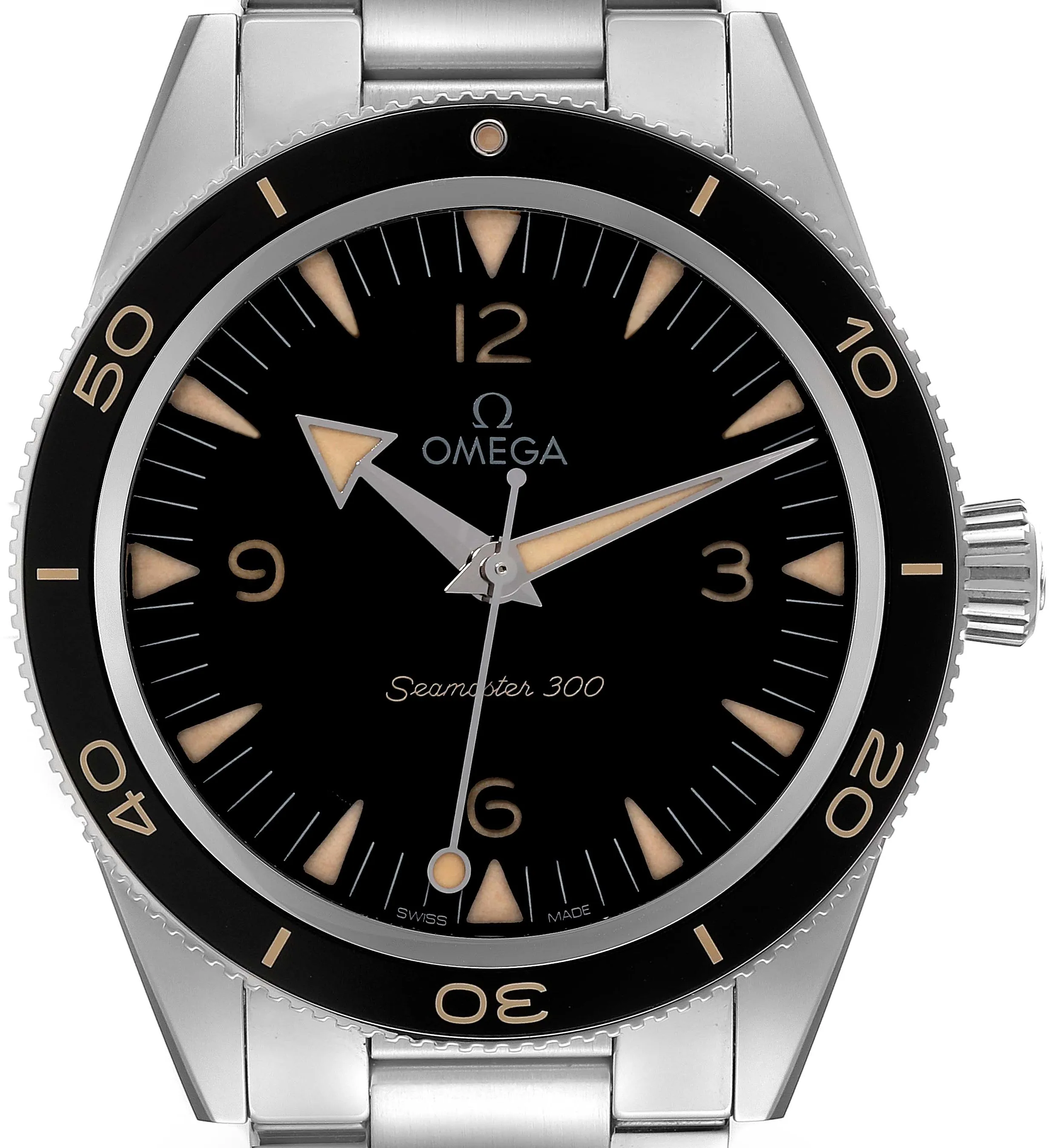 Omega Seamaster 300 234.30.41.21.01.001 41mm Stainless steel Black