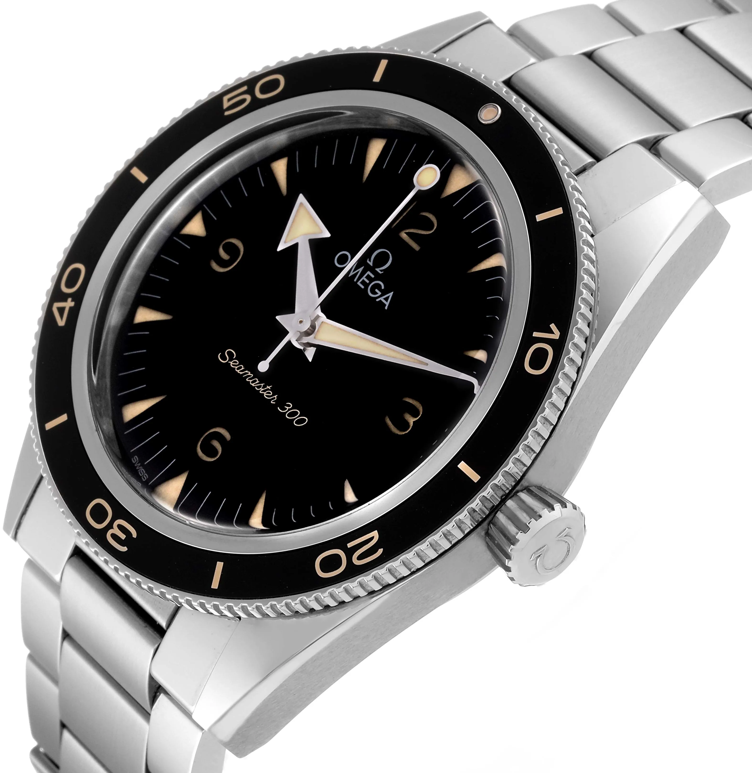 Omega Seamaster 300 234.30.41.21.01.001 41mm Stainless steel Black 4