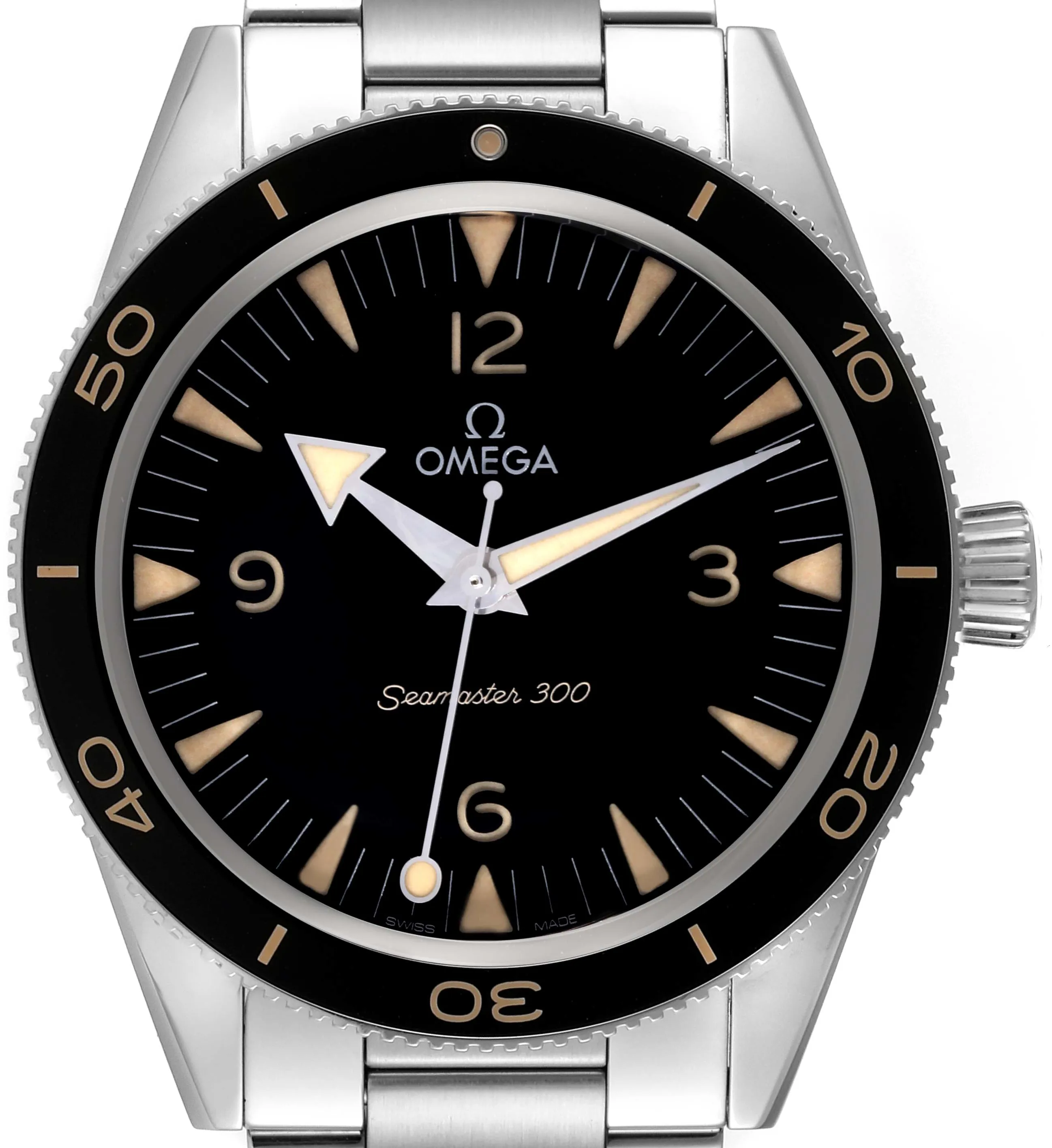 Omega Seamaster 300 234.30.41.21.01.001 41mm Stainless steel Black