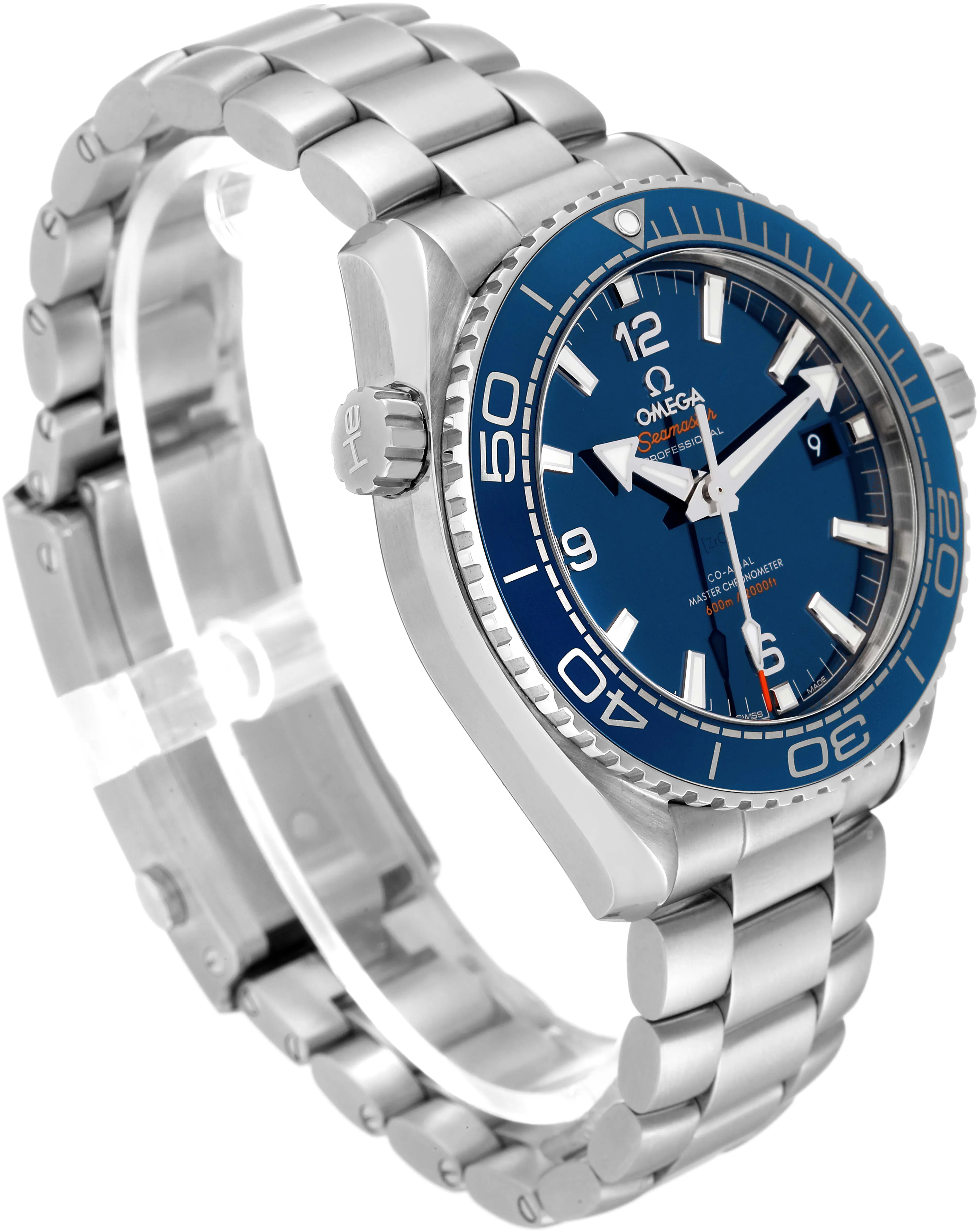 Omega Seamaster Planet Ocean 215.30.44.21.03.001 43.5mm Stainless steel Blue 2