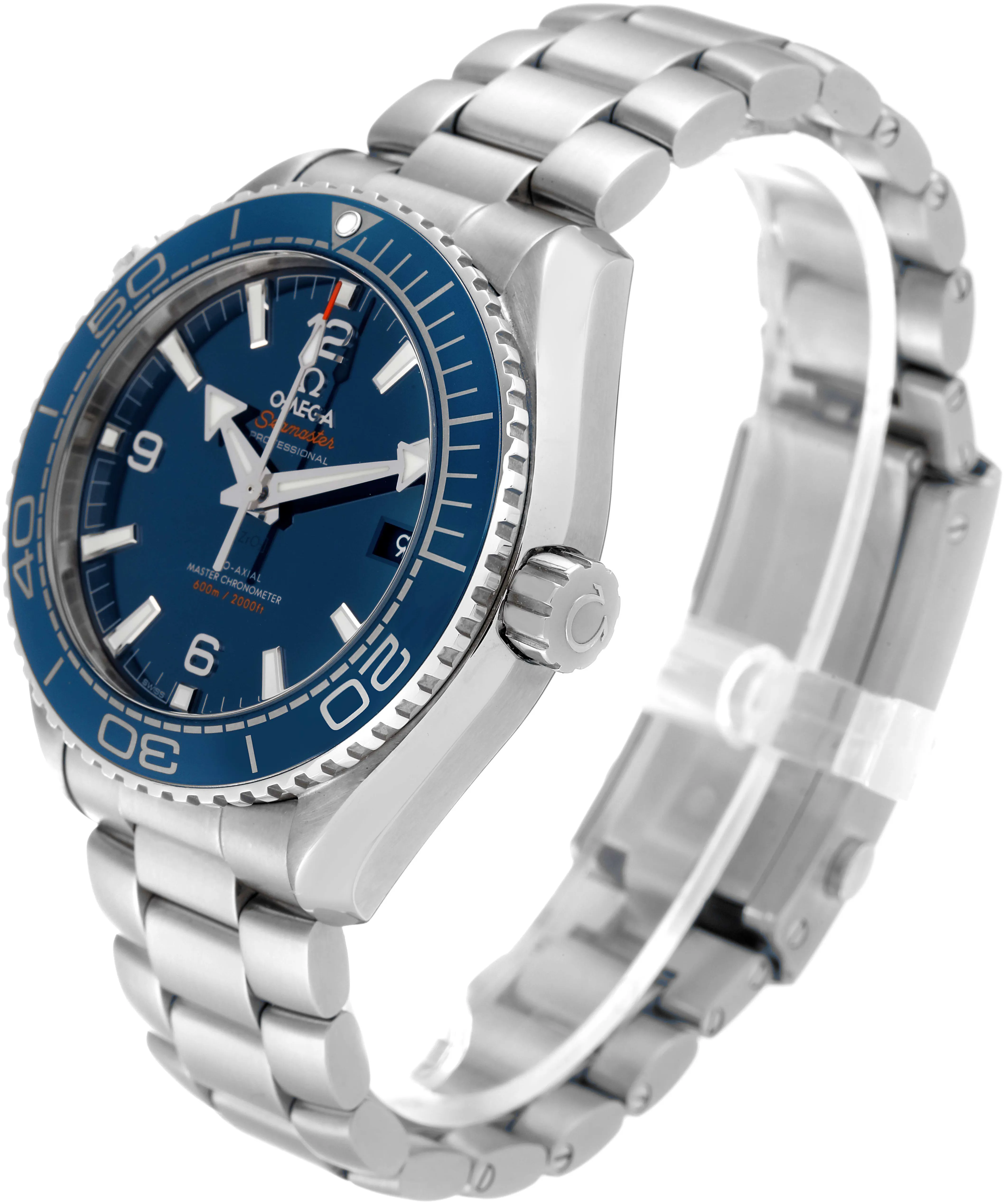 Omega Seamaster Planet Ocean 215.30.44.21.03.001 43.5mm Stainless steel Blue 3