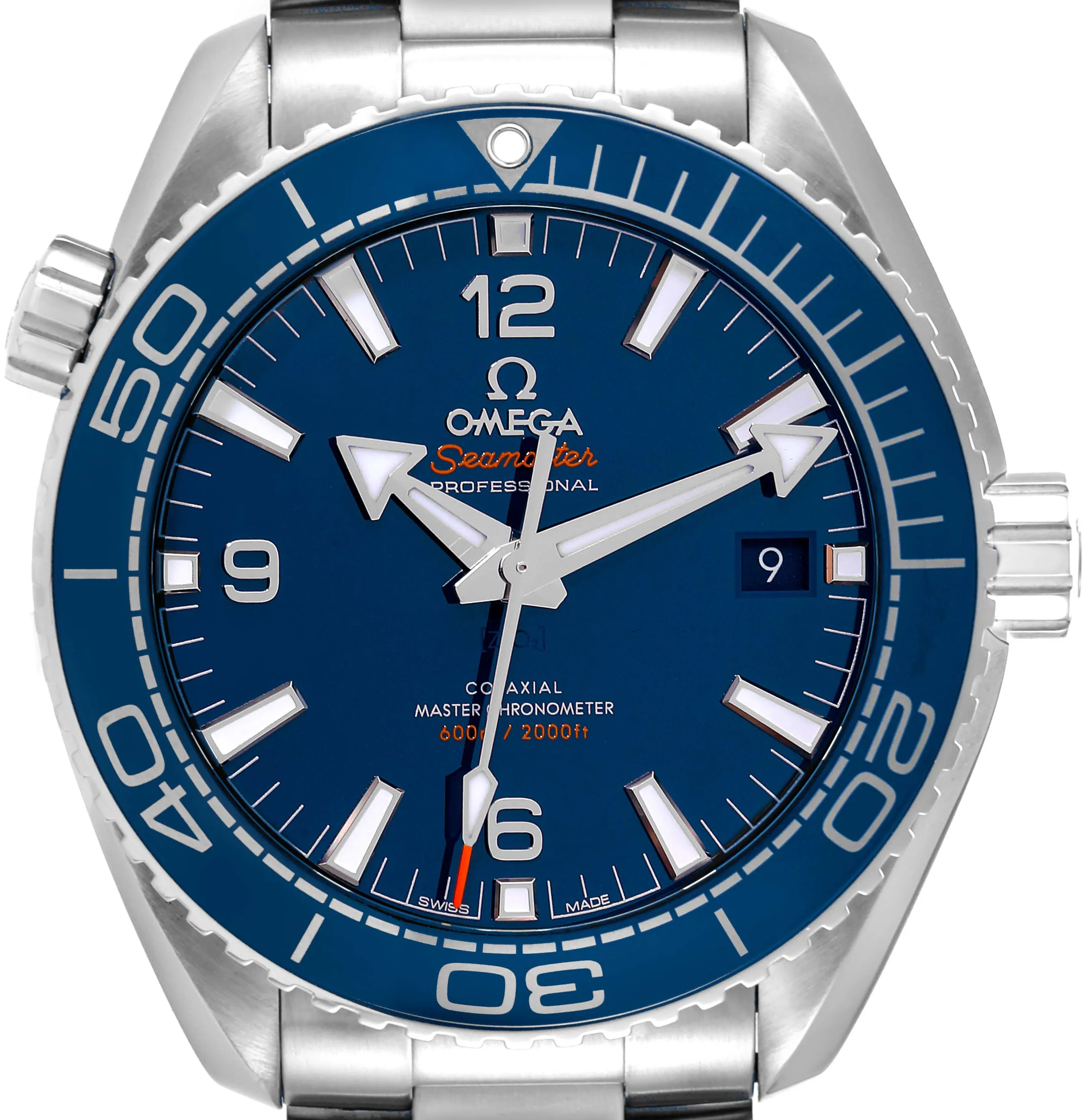 Omega Seamaster Planet Ocean 215.30.44.21.03.001 43.5mm Stainless steel Blue