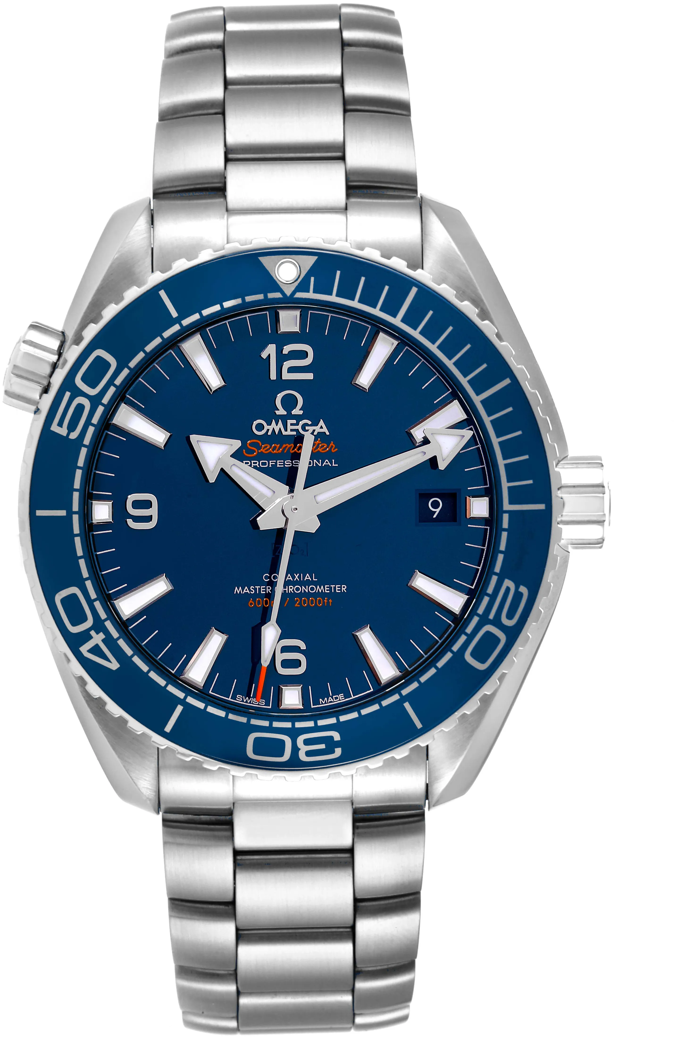 Omega Seamaster Planet Ocean 215.30.44.21.03.001 43.5mm Stainless steel Blue 1