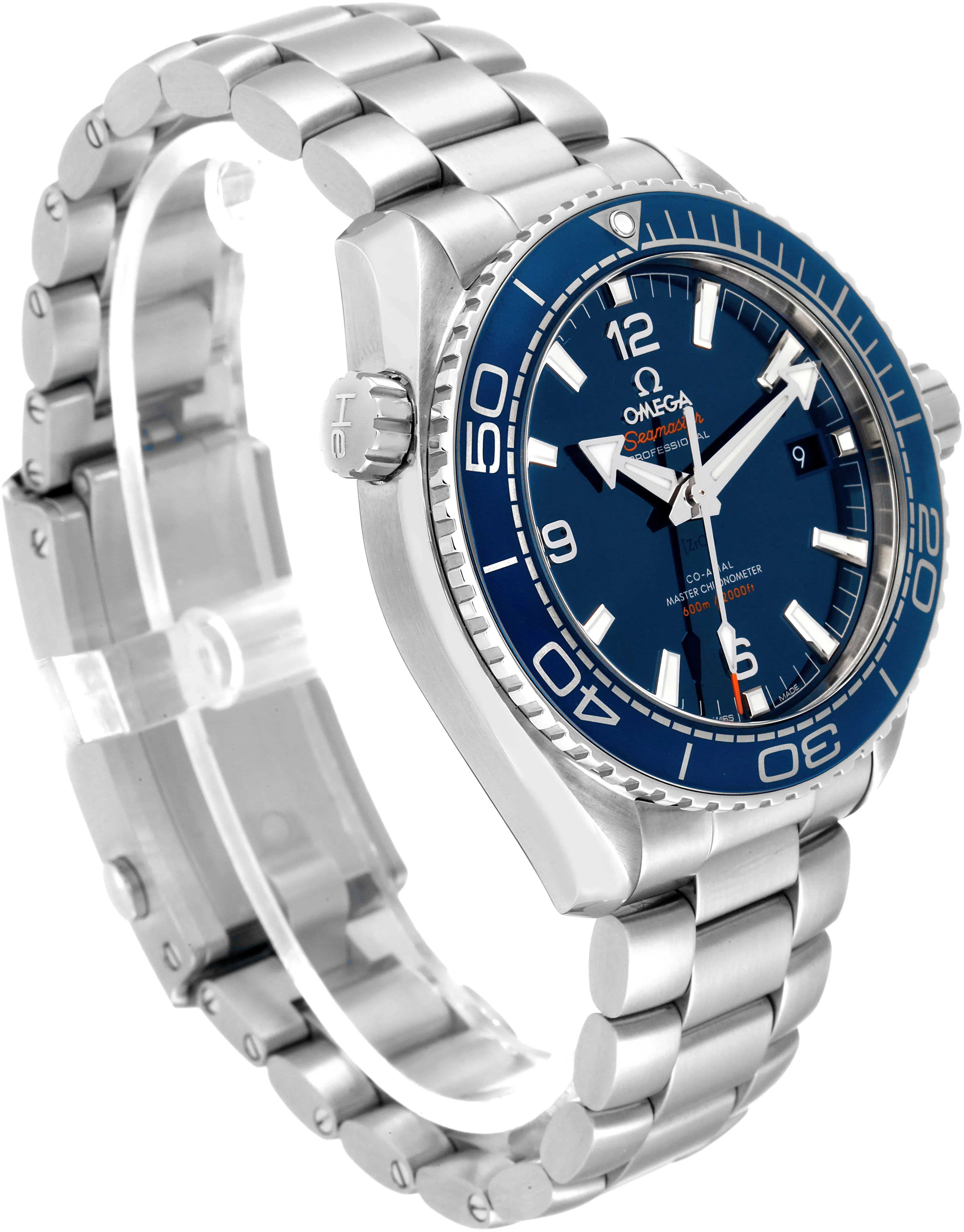 Omega Seamaster Planet Ocean 215.30.44.21.03.001 43.5mm Stainless steel Blue 2