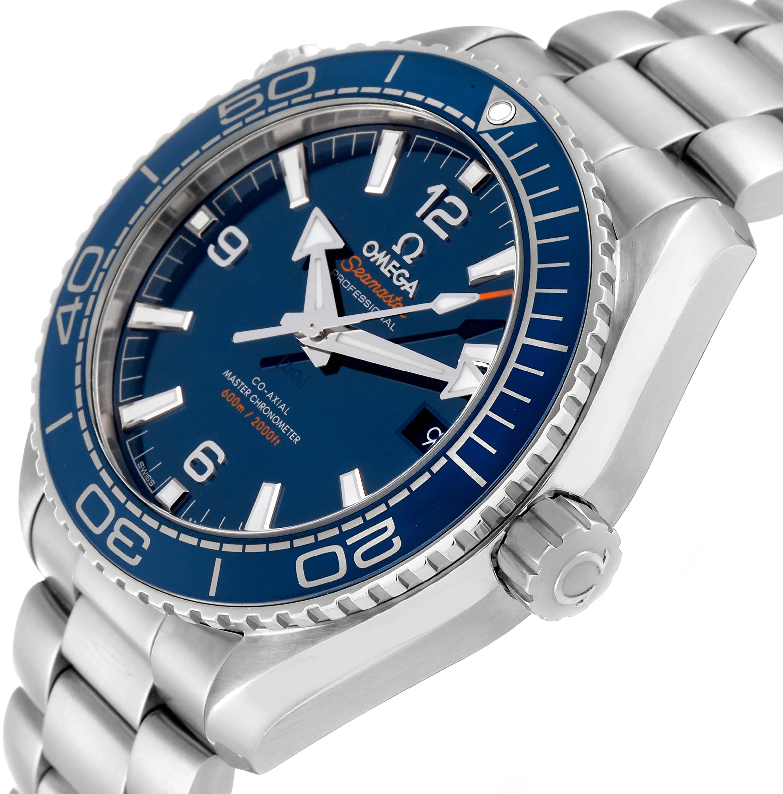 Omega Seamaster Planet Ocean 215.30.44.21.03.001 43.5mm Stainless steel Blue 4