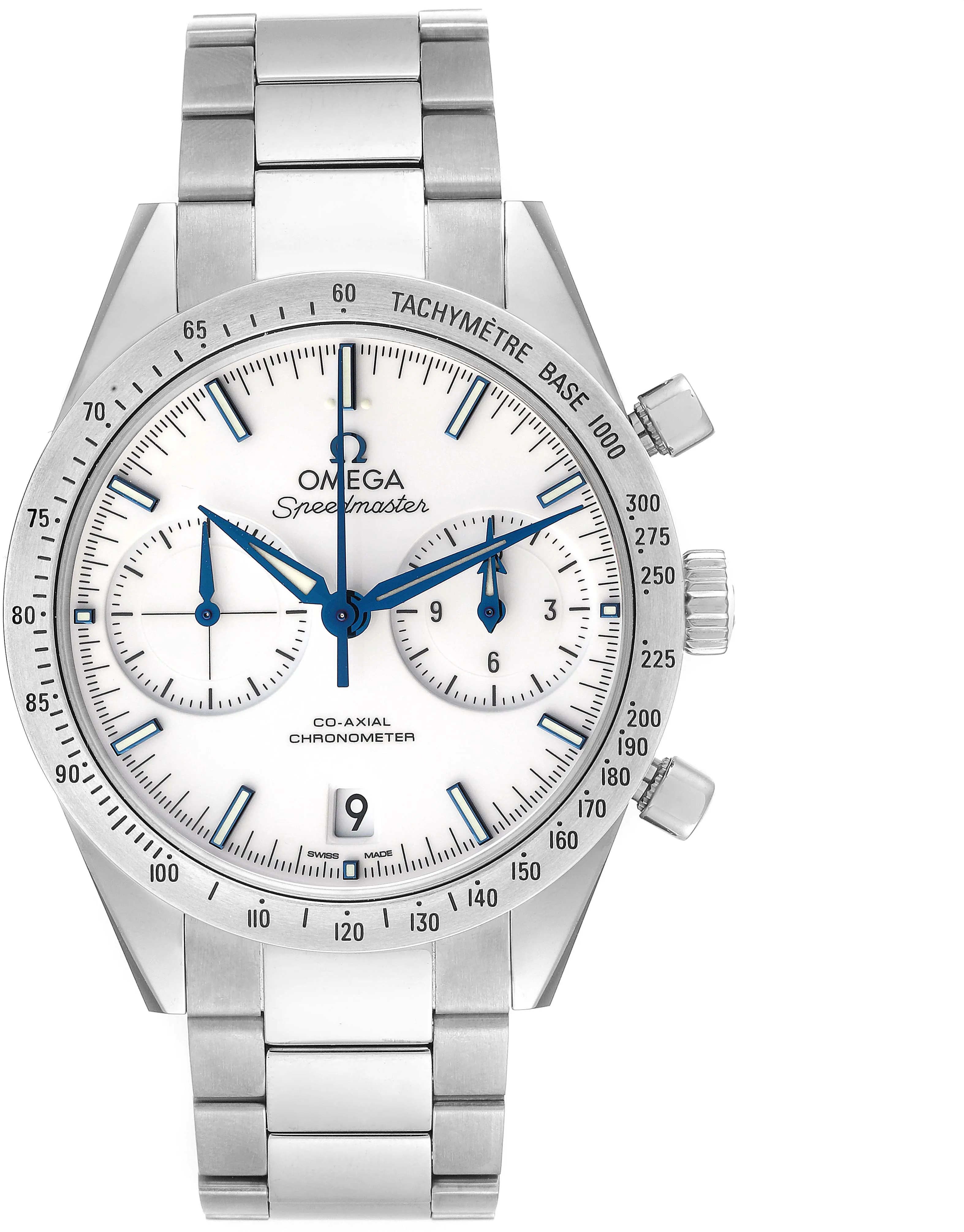 Omega Speedmaster '57 331.90.42.51.04.001 41.5mm Brushed/Satin finished titanium White 1