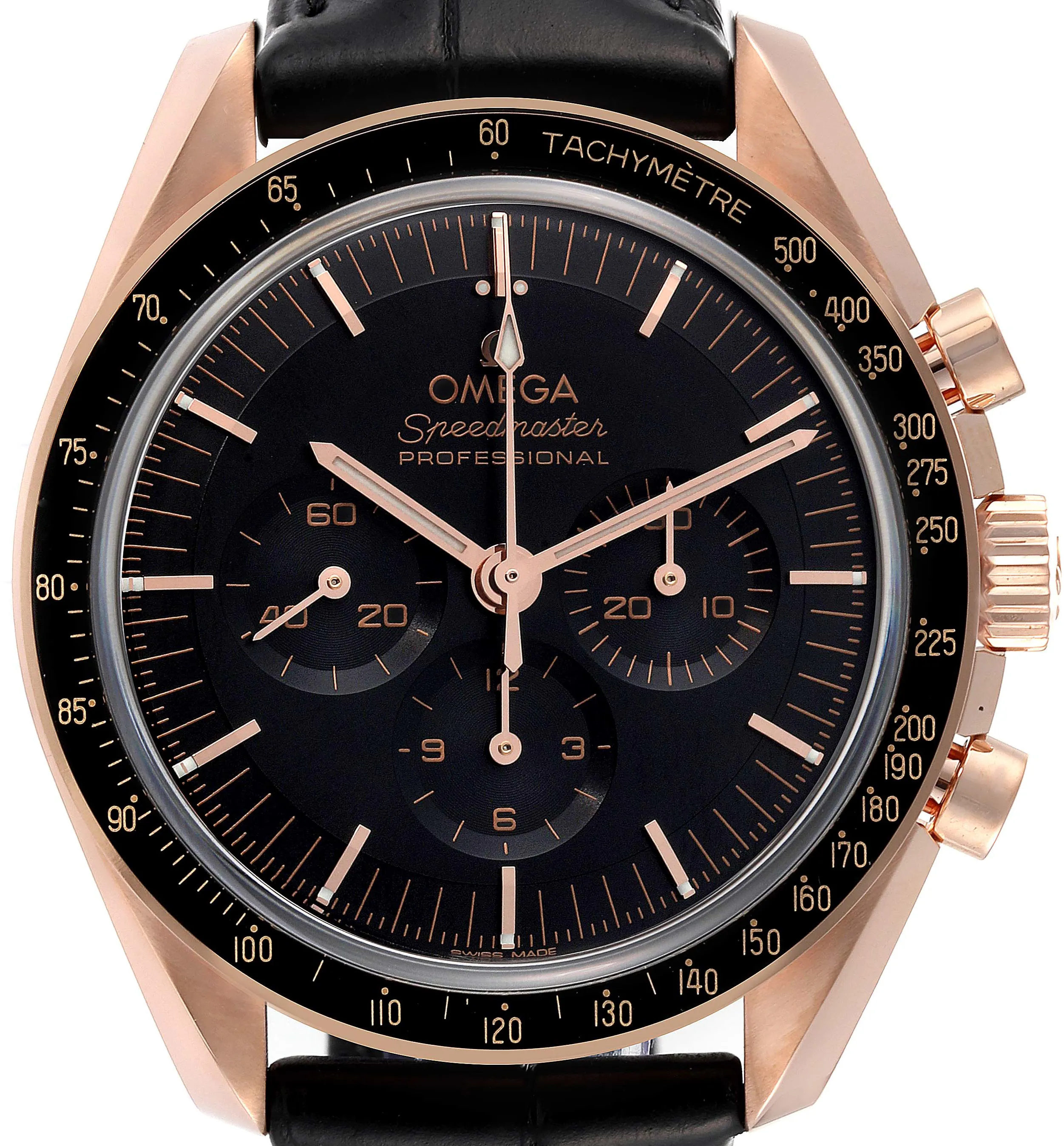 Omega Speedmaster Moonwatch 310.63.42.50.02.001 42mm Rose gold Silver