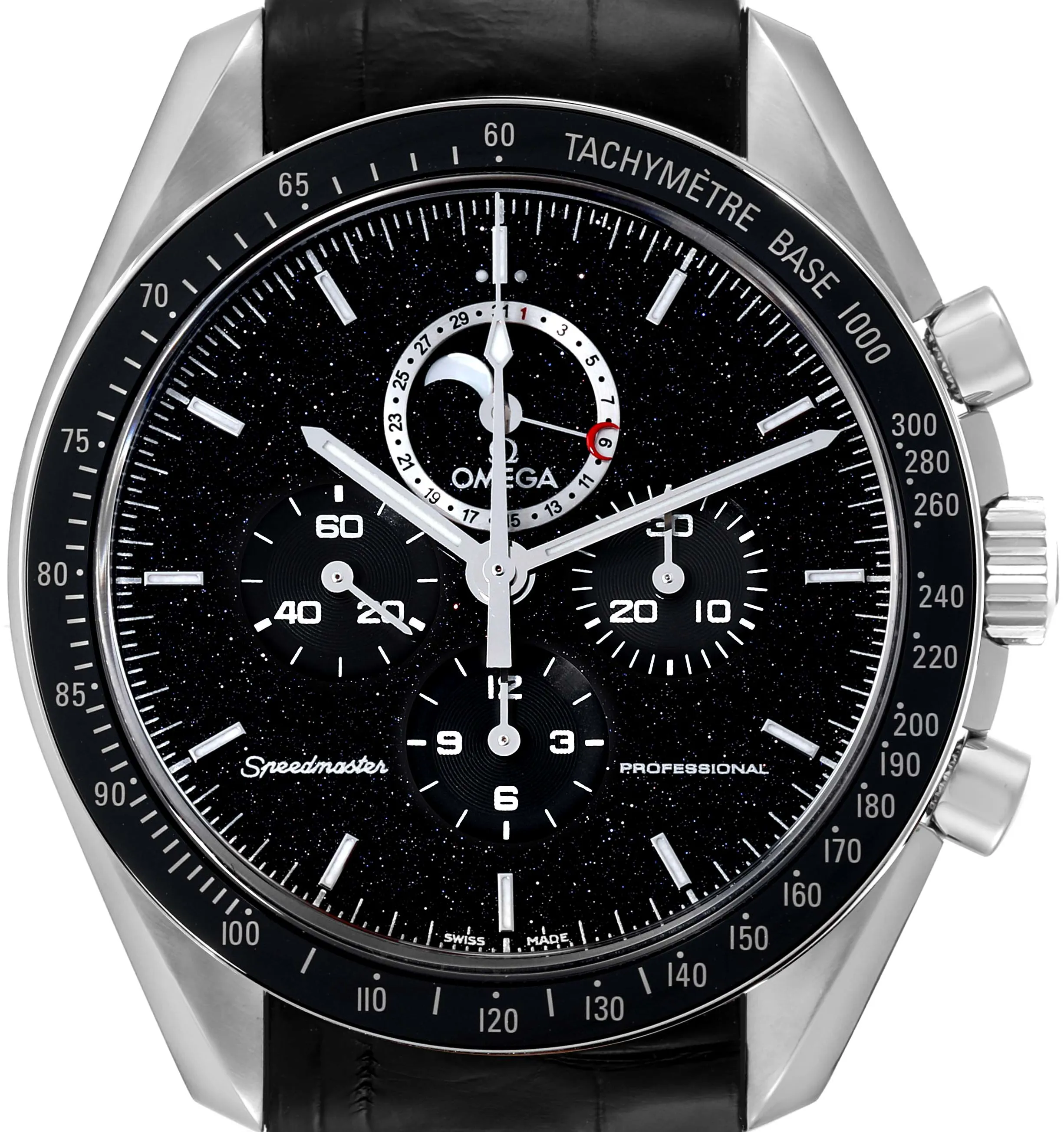 Omega Speedmaster Moonwatch 311.33.44.32.01.001 44.25mm Stainless steel Black