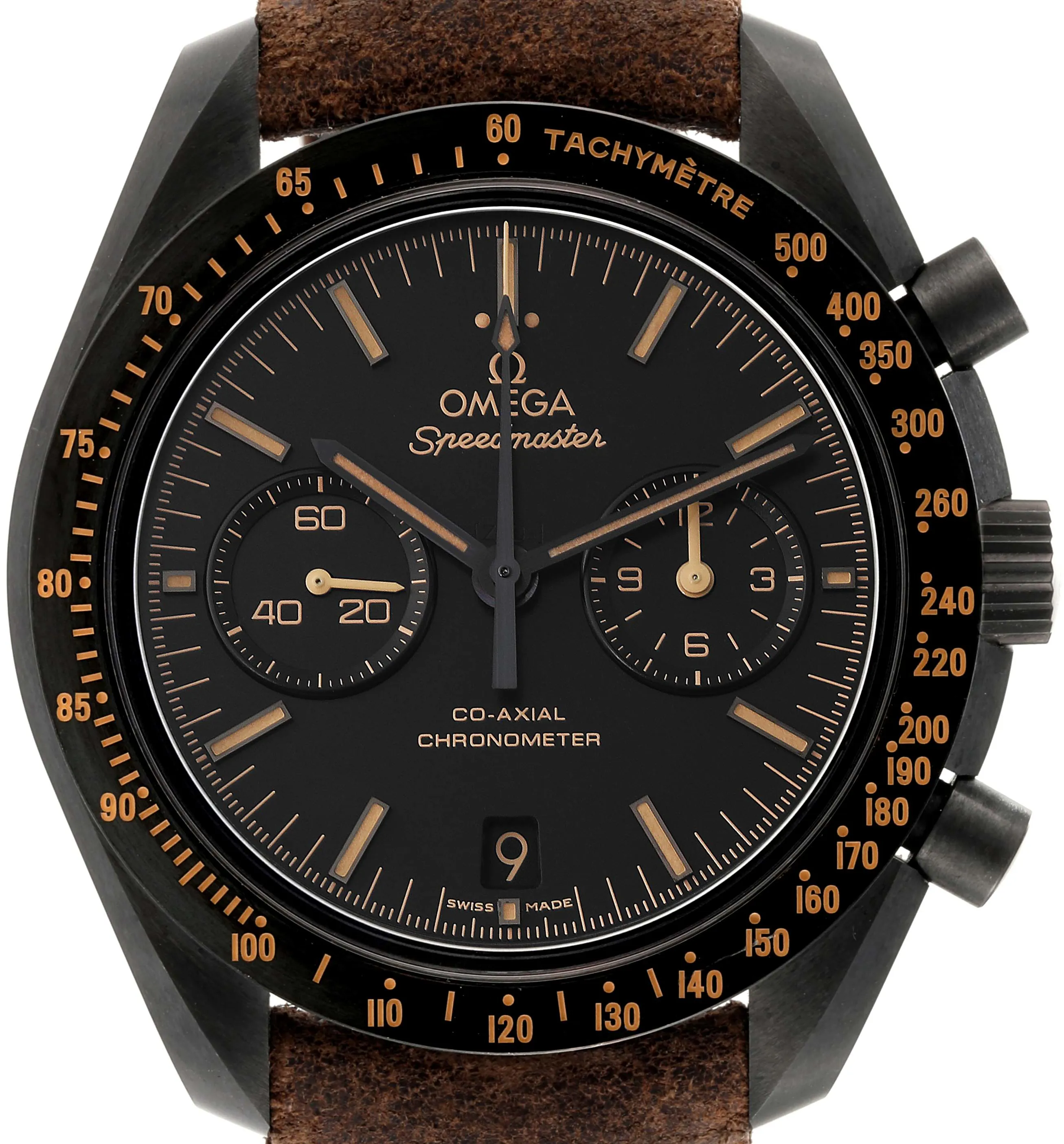 Omega Speedmaster Professional Moonwatch 311.92.44.51.01.006 44.25mm Black ceramic round Black