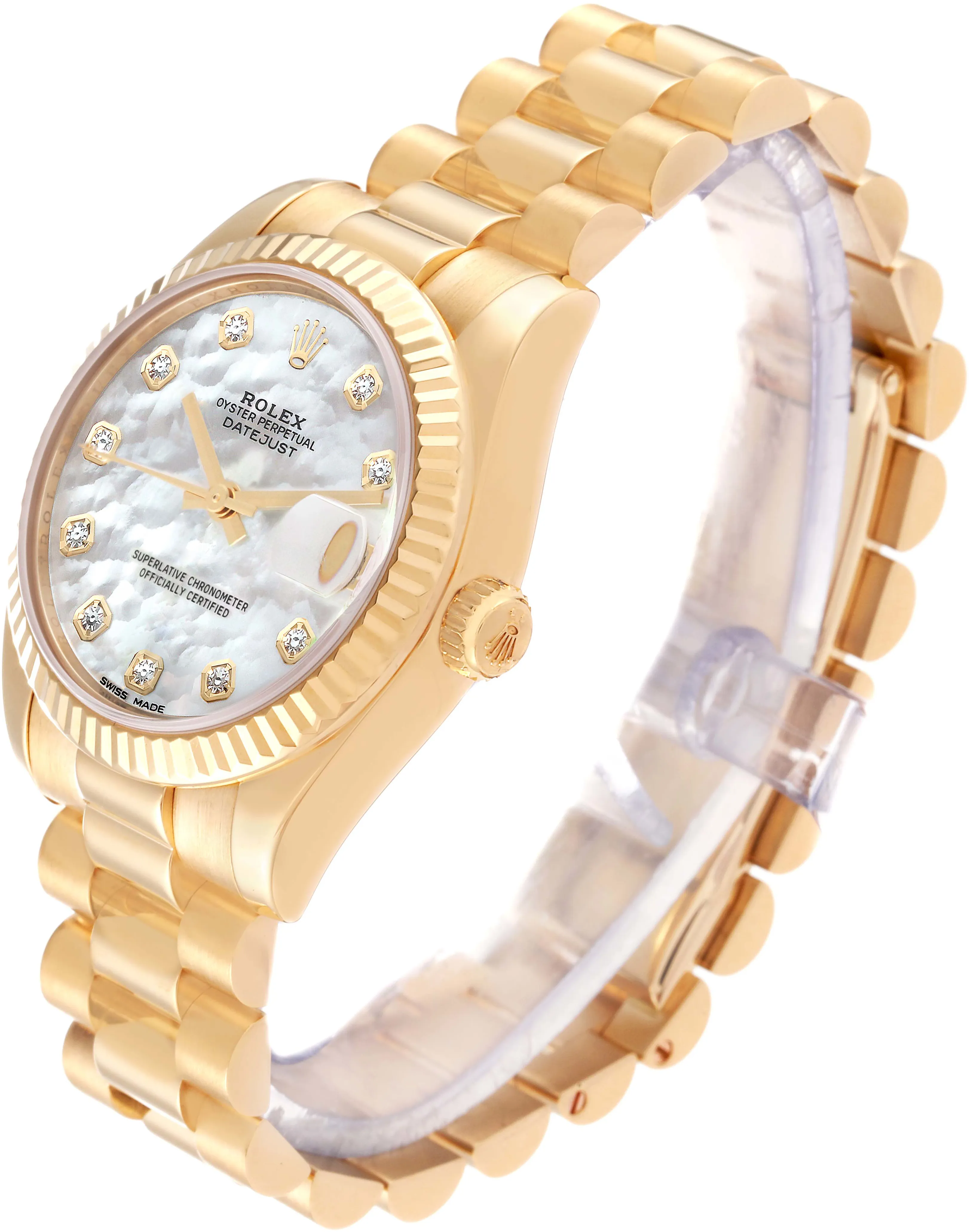 Rolex Datejust 31 178278 31mm Yellow gold Mother-of-pearl 3