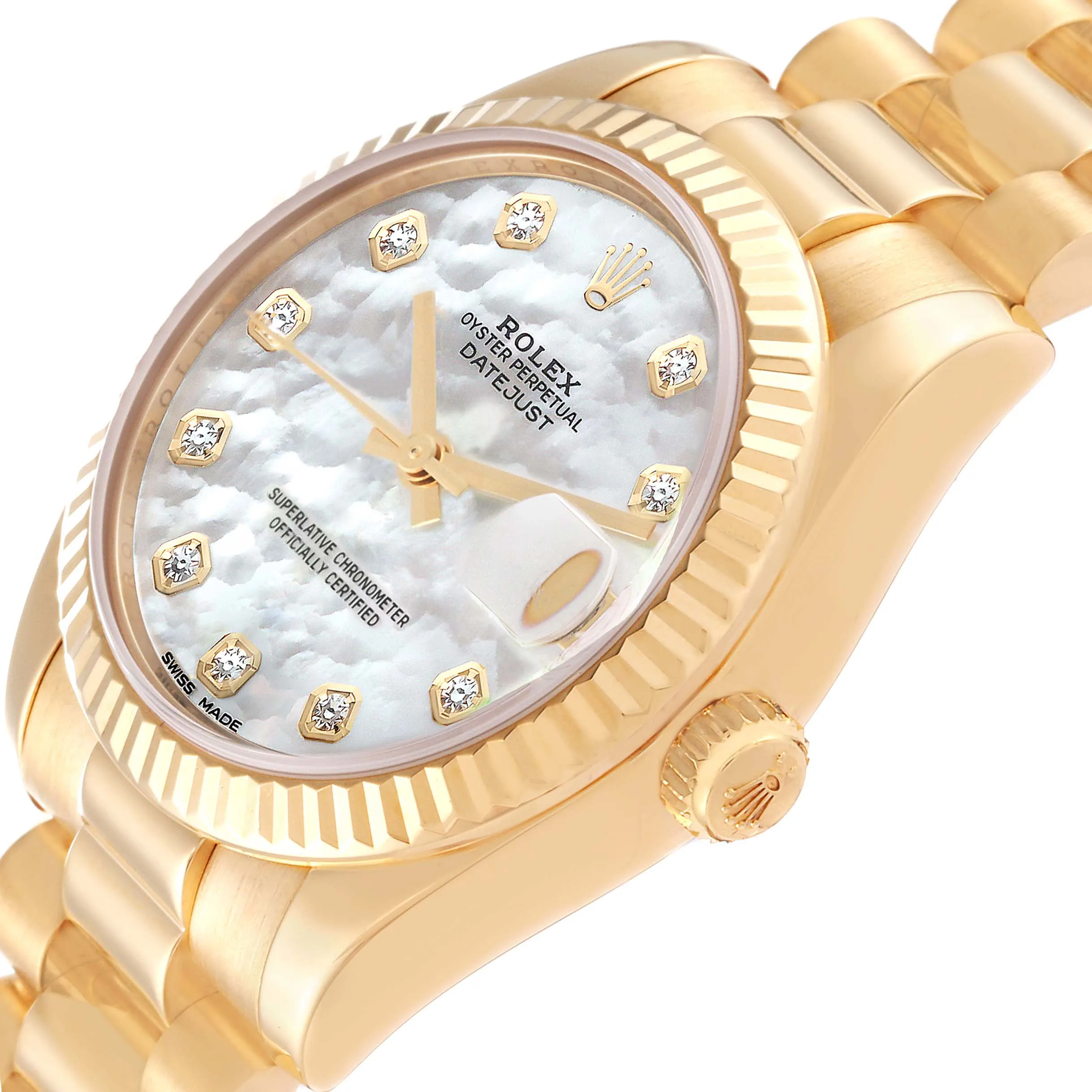 Rolex Datejust 31 178278 31mm Yellow gold Mother-of-pearl 4