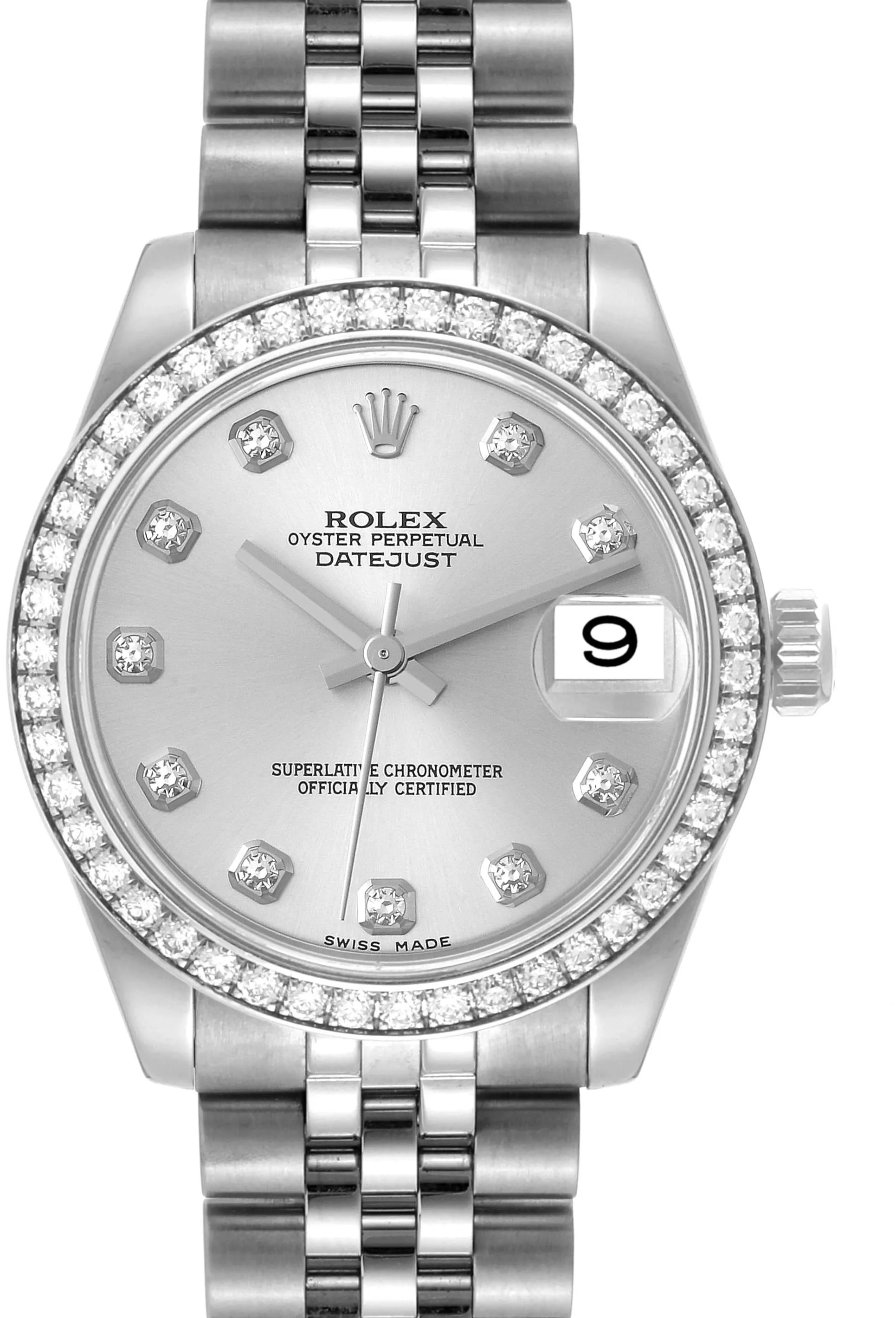 Rolex Datejust 31 178384 31mm Stainless steel Silver