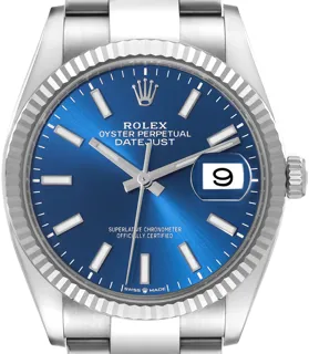 Rolex Datejust 36 126234 Stainless steel Blue