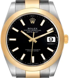 Rolex Datejust 41 126303 Stainless steel Black