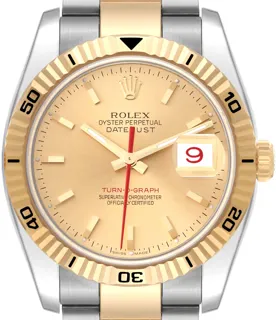 Rolex Datejust Turn-O-Graph 116263 Stainless steel Champagne