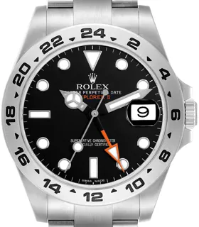 Rolex Explorer II 216570 Stainless steel Black