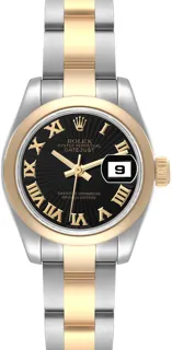 Rolex Lady-Datejust 179163 Stainless steel Black