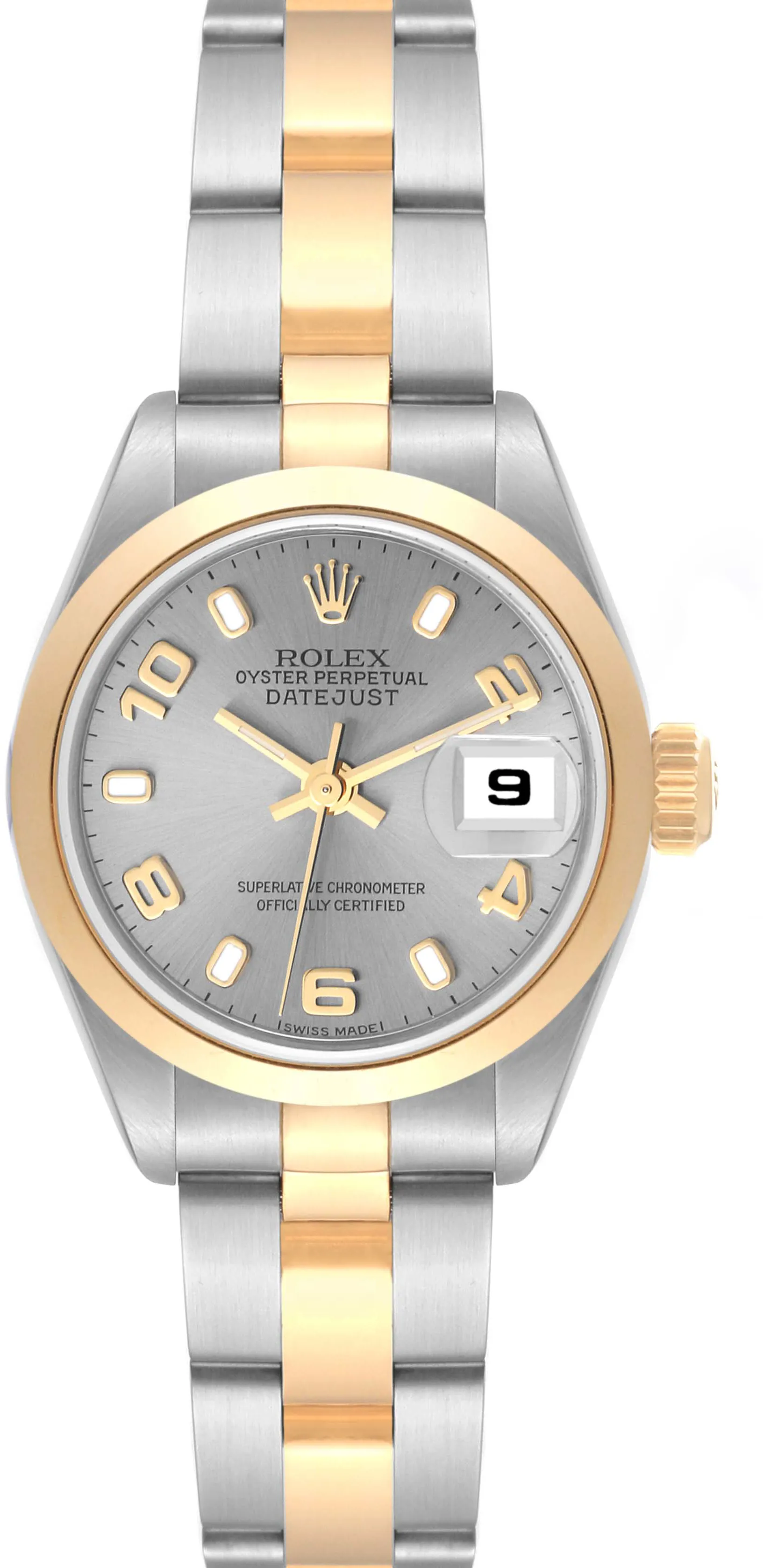 Rolex Lady-Datejust 69163 26mm Stainless steel Slate