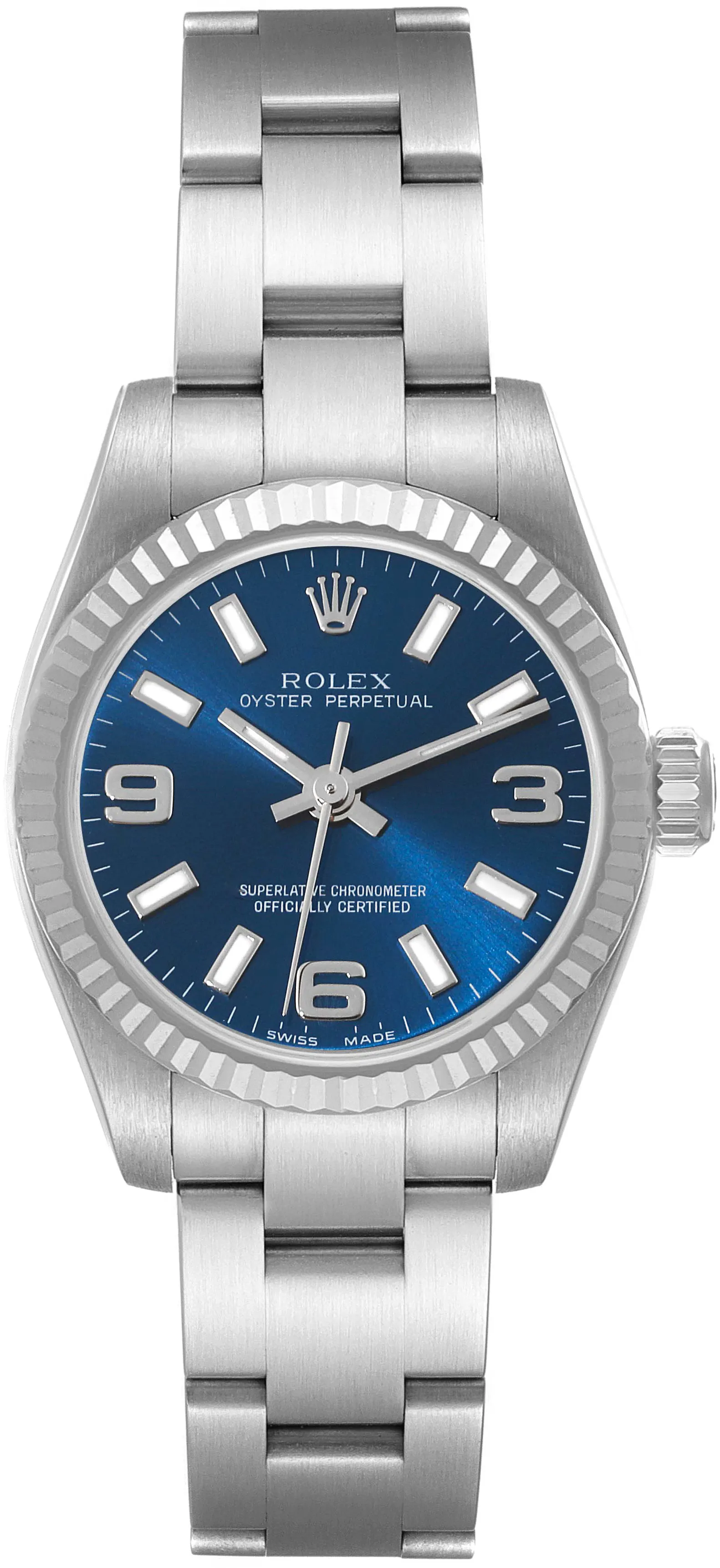 Rolex Oyster Perpetual 26 176234 26mm Stainless steel Blue 1