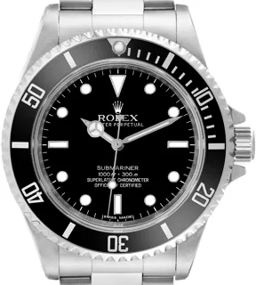 Rolex Submariner 14060 Stainless steel Black