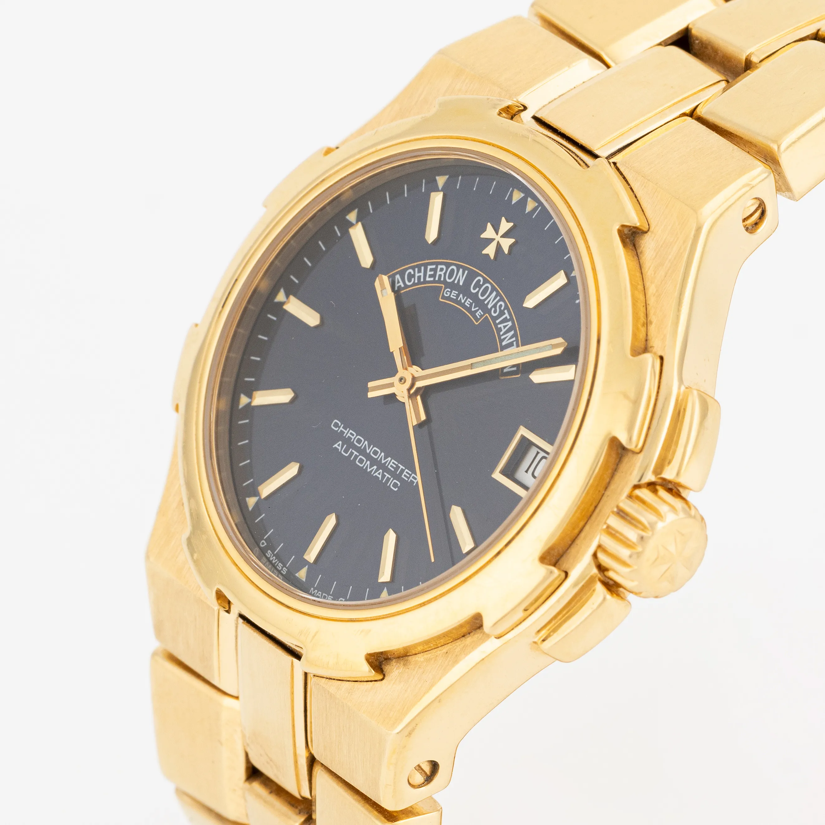 Vacheron Constantin Overseas 42050J/423 35mm Yellow gold Black 1