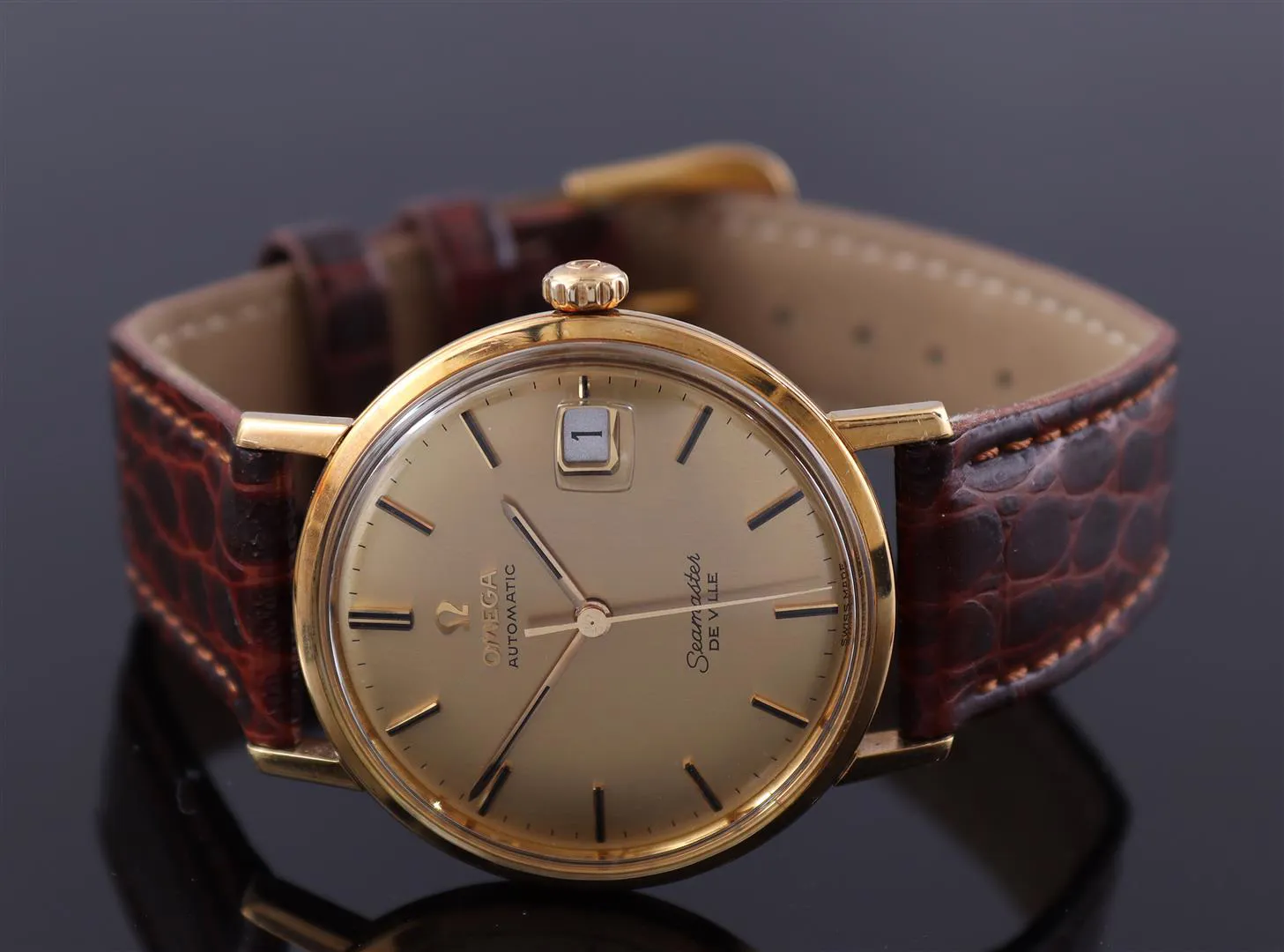 Omega Seamaster De Ville 33mm Yellow gold