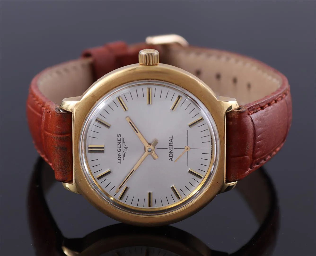 Longines Admiral 36mm Yellow gold