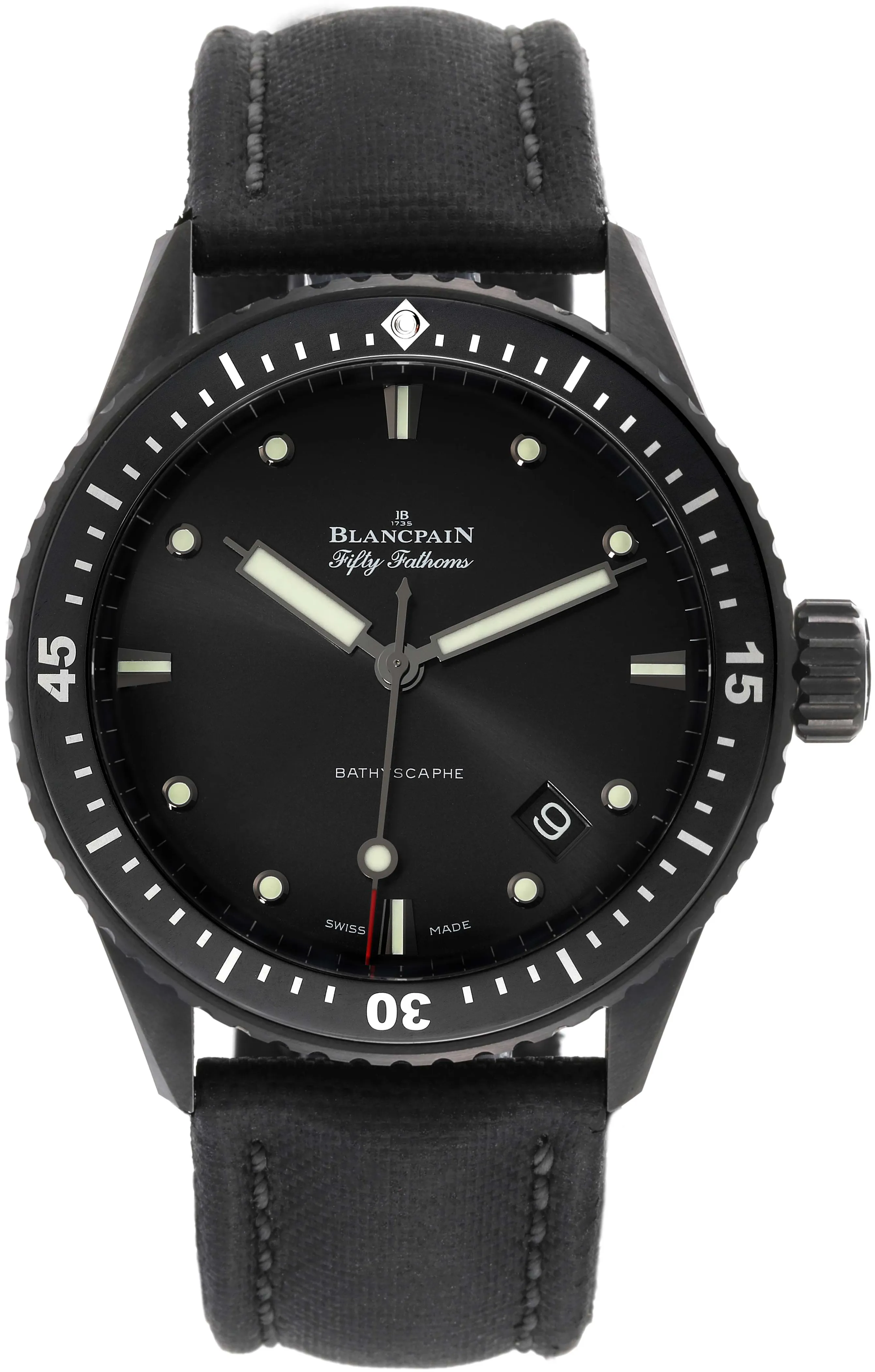 Blancpain Fifty Fathoms 5000-0130-B52A 43.6mm Ceramic Black 1