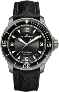 Blancpain Fifty Fathoms 5015 12B30 B52B Titanium Black