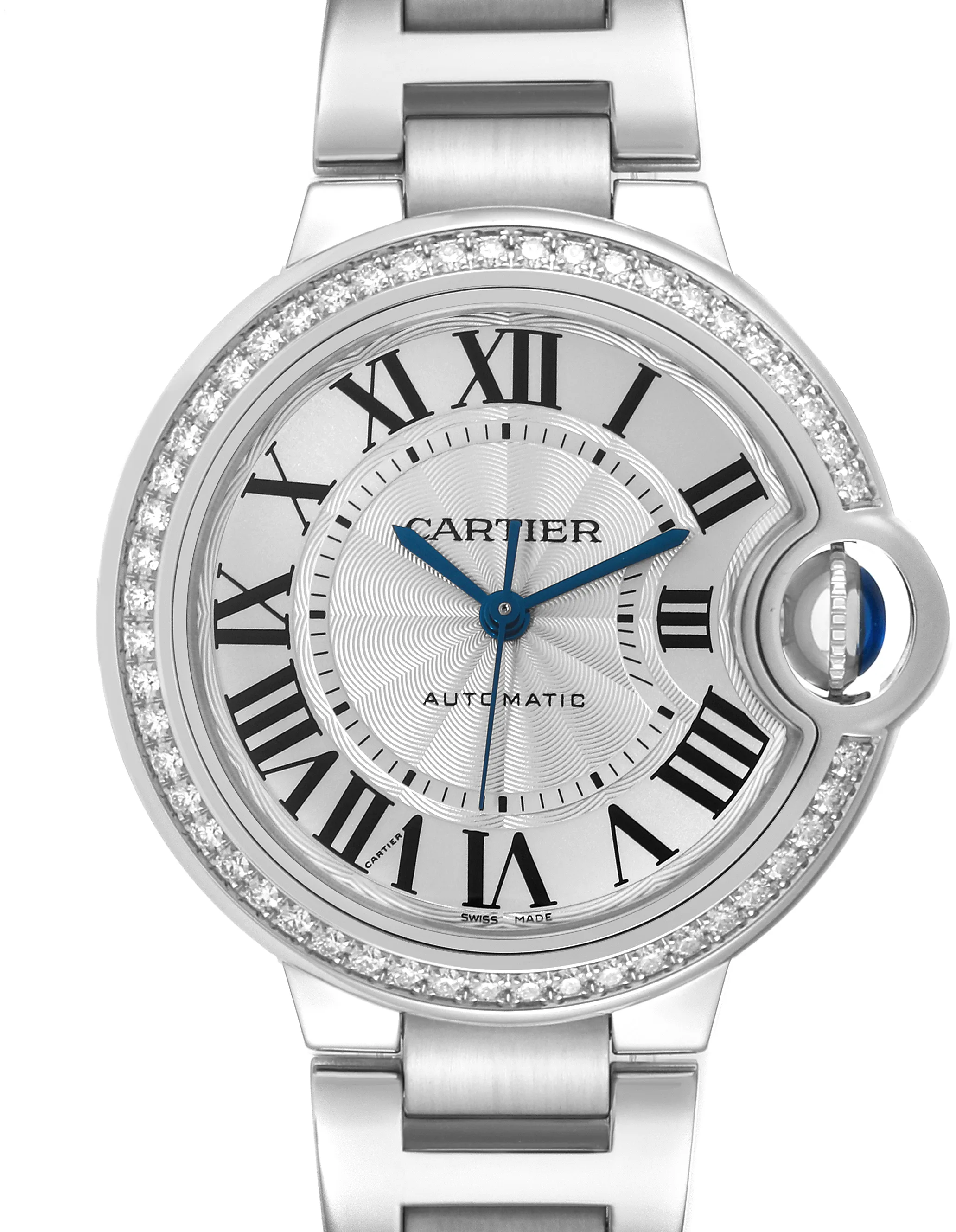 Cartier Ballon Bleu 33mm W4BB0016 33mm Stainless steel Silver