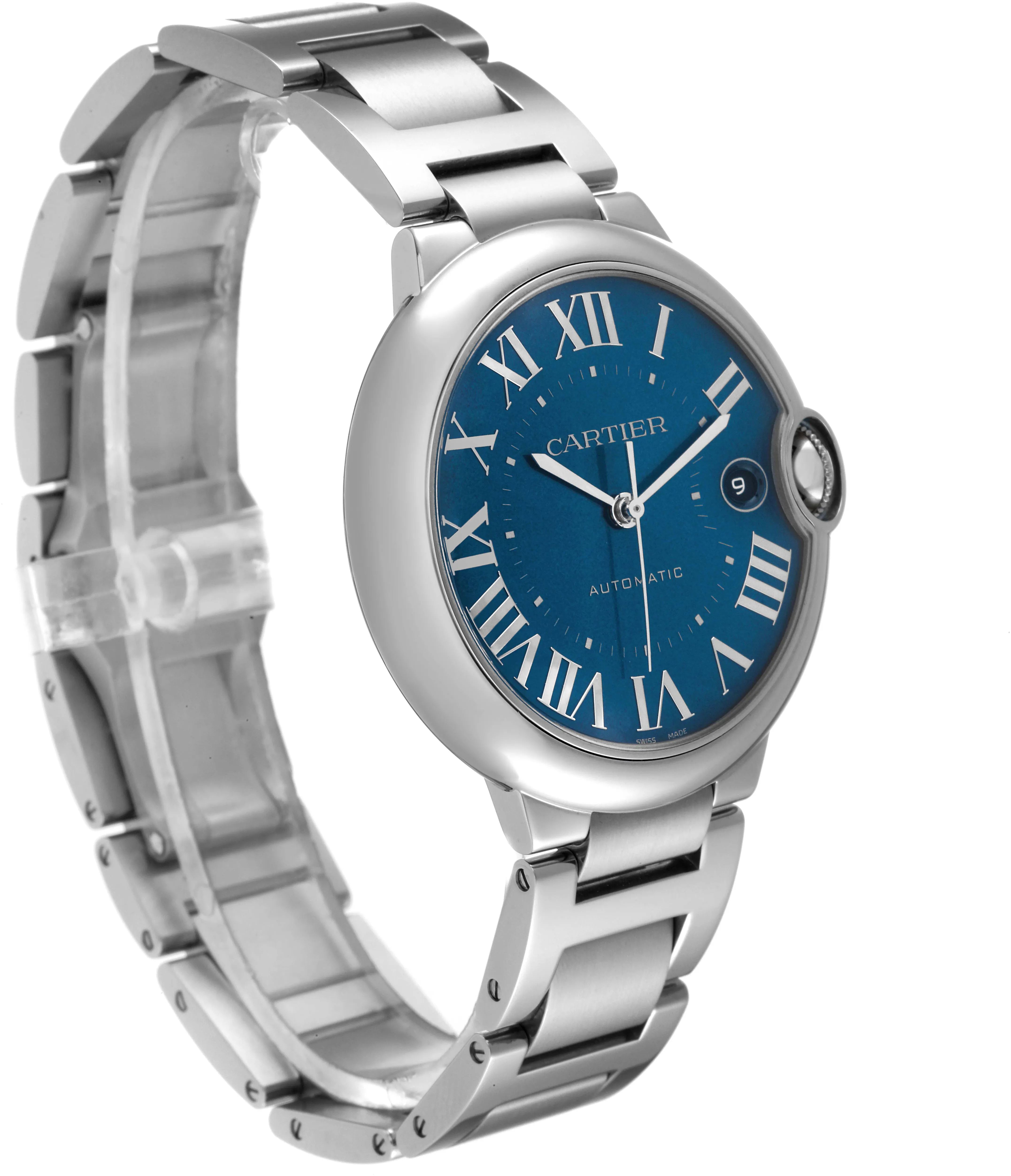 Cartier Ballon Bleu de Cartier WSBB0061 40mm Stainless steel Blue sunray 2