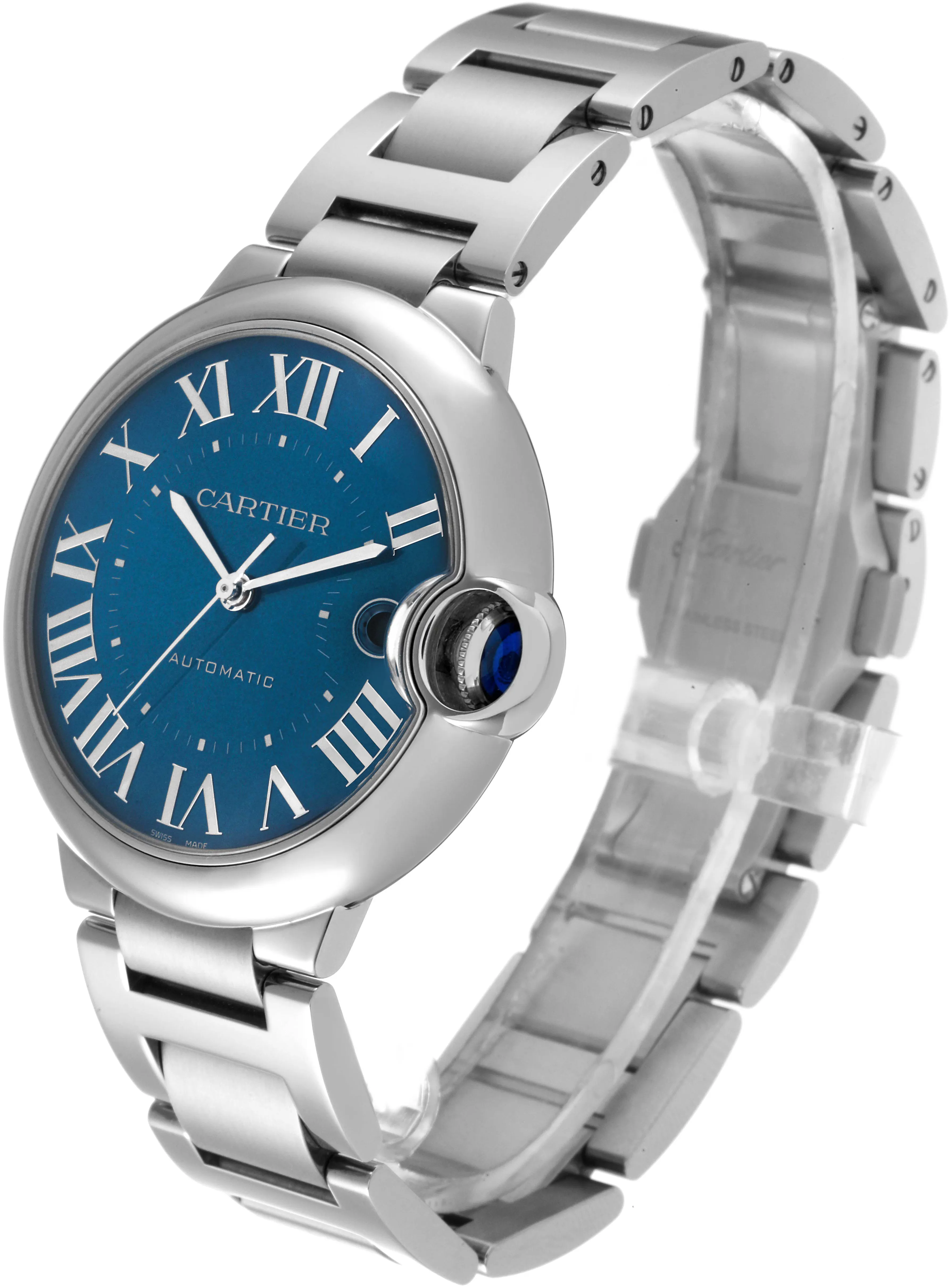 Cartier Ballon Bleu de Cartier WSBB0061 40mm Stainless steel Blue sunray 3