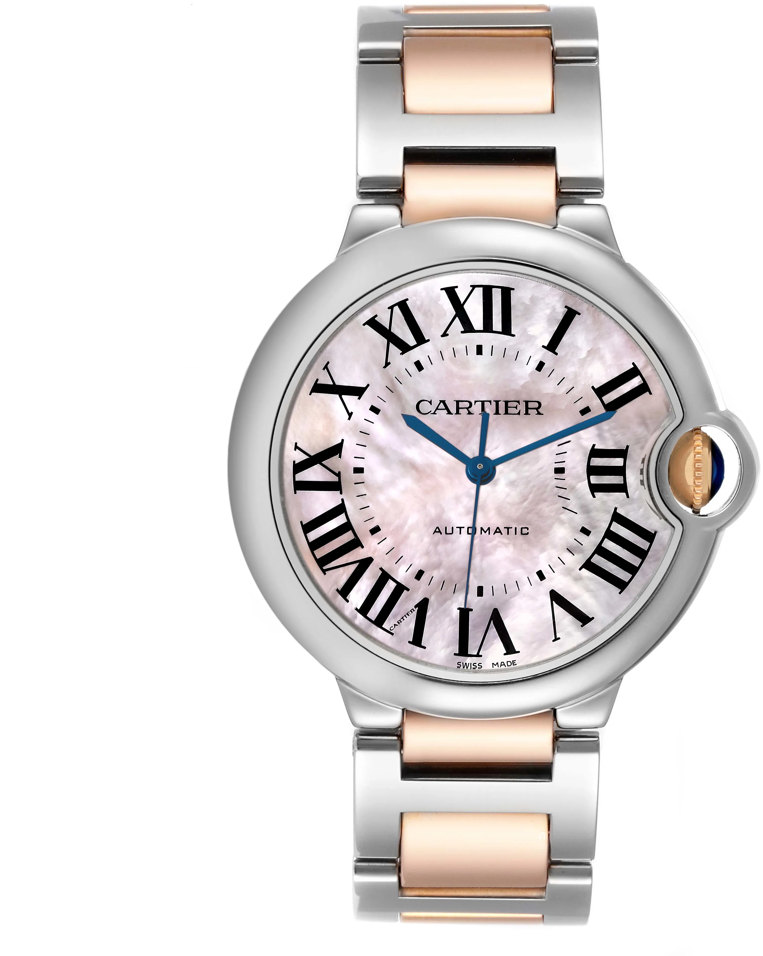 Cartier Ballon Bleu W6920033 36mm Stainless steel Pink 1